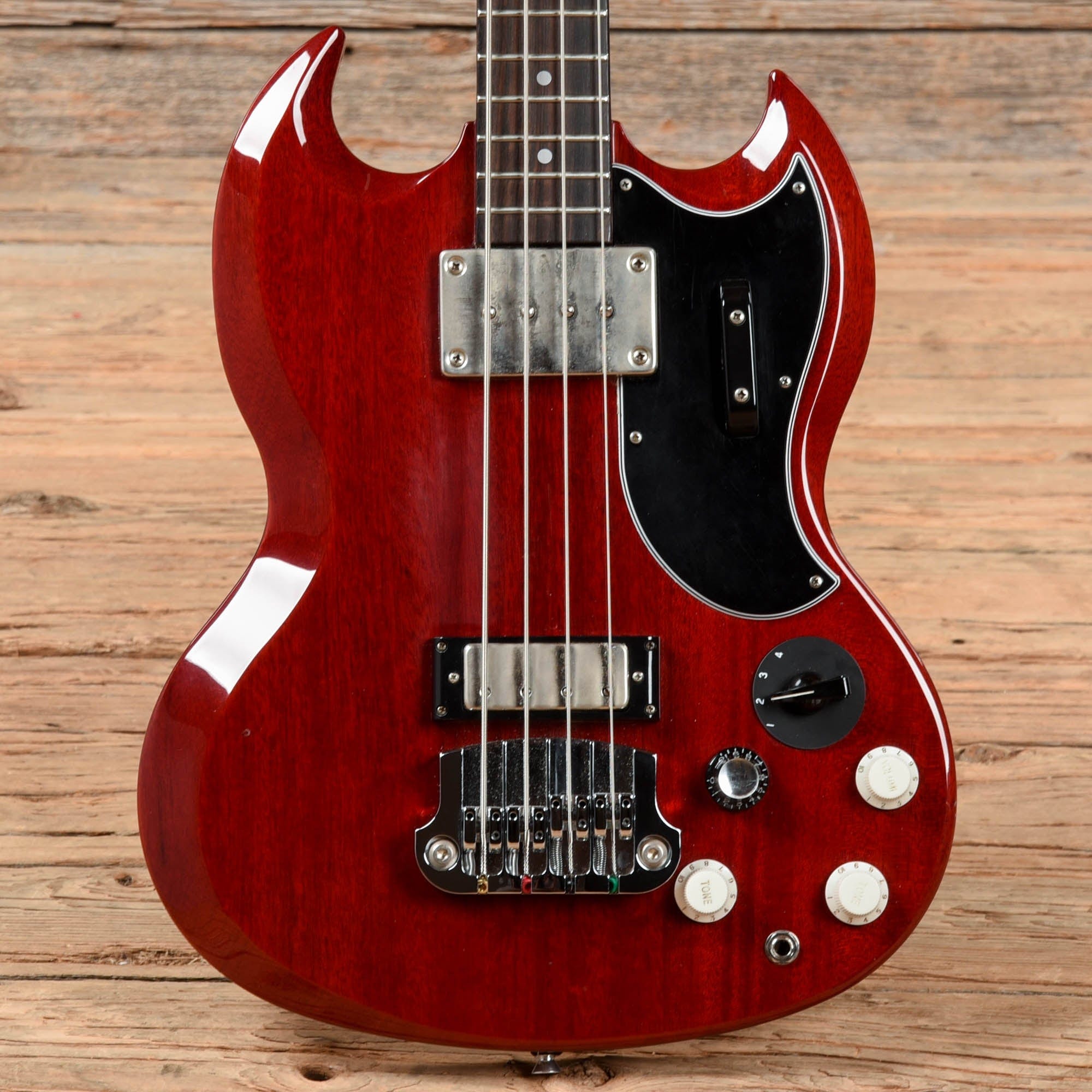 Epiphone Elitist EB-3 Cherry 2005 – Chicago Music Exchange