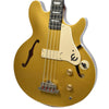 Epiphone Jack Casady Bass Metallic Gold CH Bass Guitars / 4-String