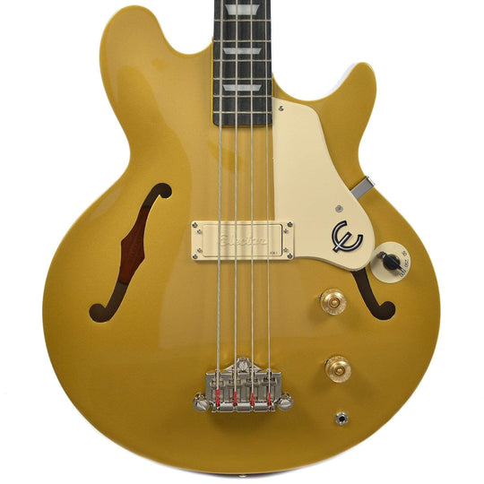 Epiphone Jack Casady Bass Metallic Gold CH Bass Guitars / 4-String