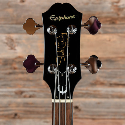 Epiphone Jack Casady Signature Bass Black Bass Guitars / 4-String
