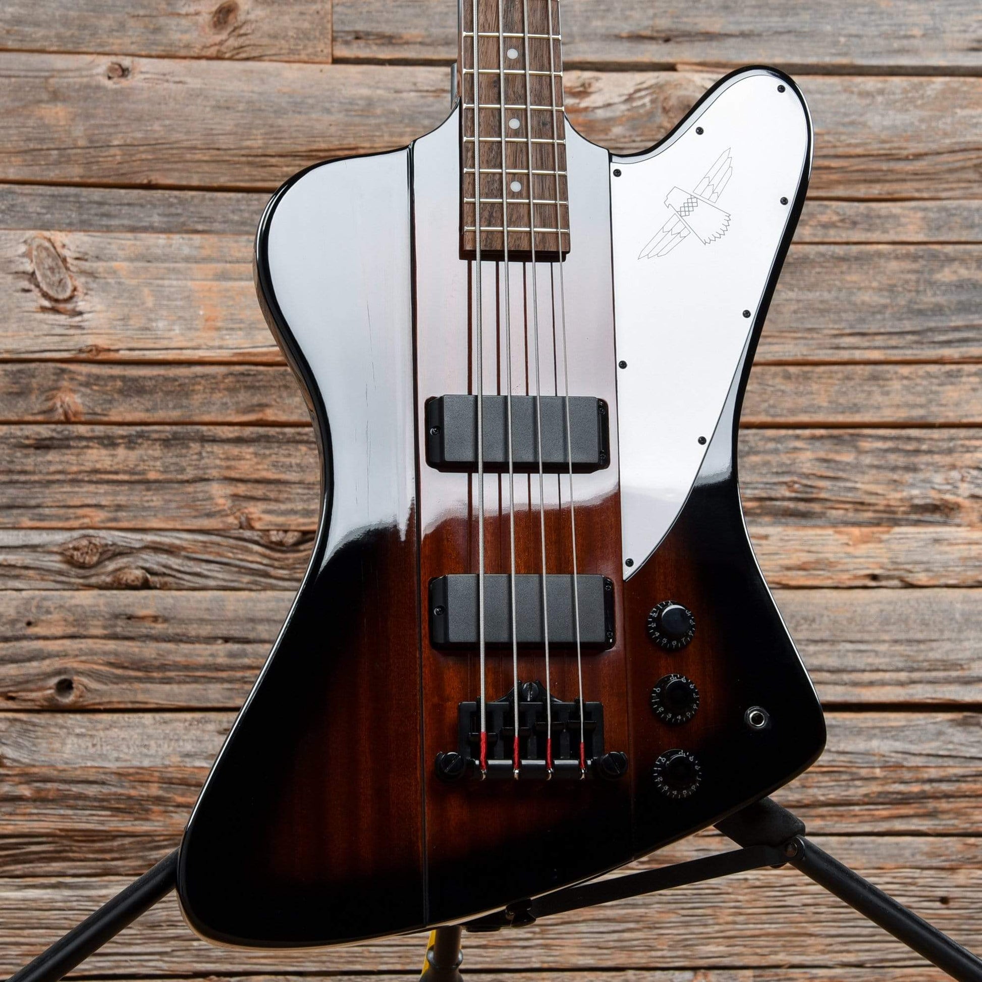 Epiphone Thunderbird-IV Reverse Vintage Sunburst Bass Guitars / 4-String