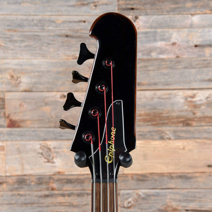 Epiphone Thunderbird-IV Reverse Vintage Sunburst Bass Guitars / 4-String