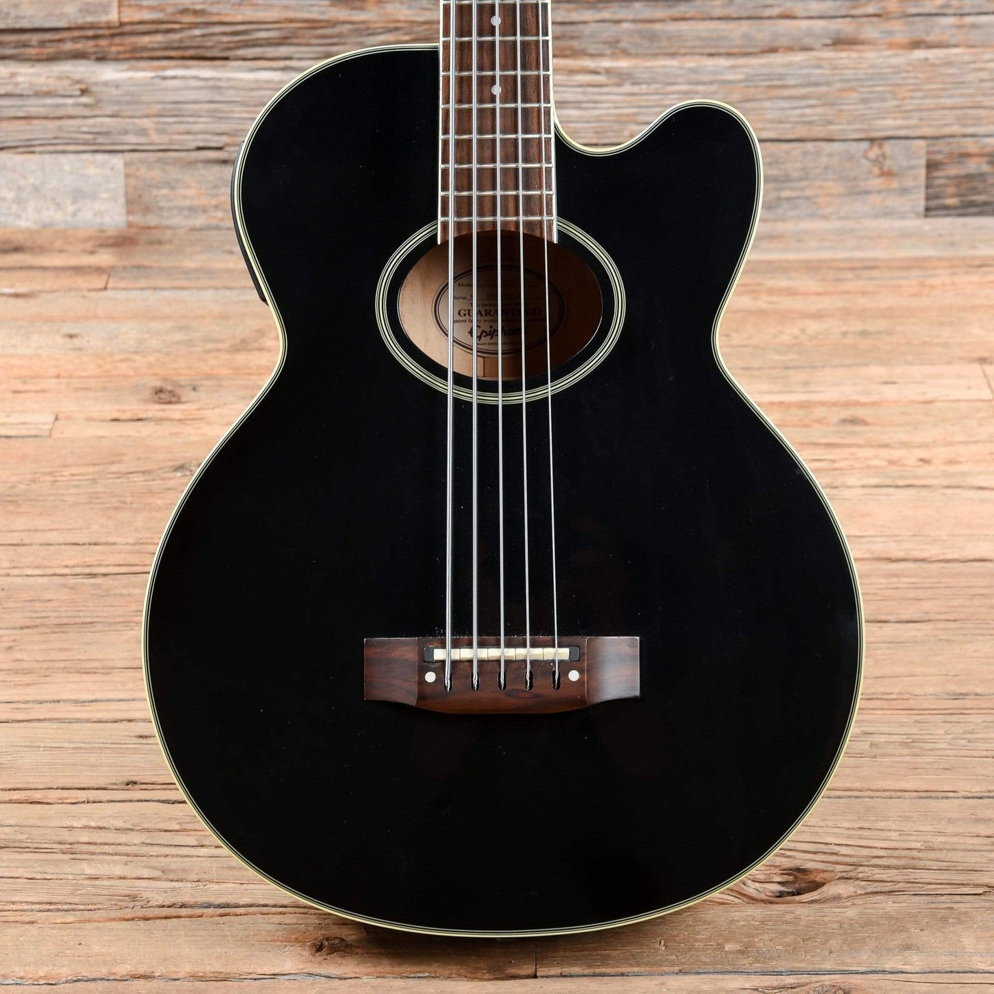 Epiphone El Capitan 5-String Black 1999 Bass Guitars / 5-String or More
