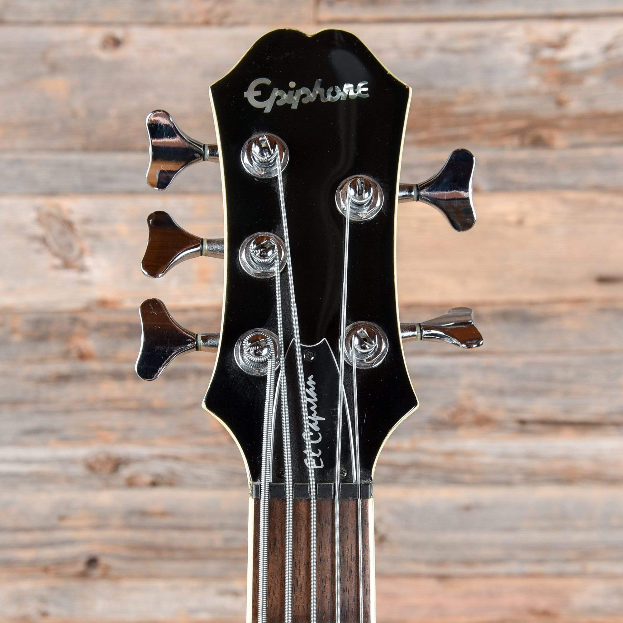 Epiphone El Capitan 5-String Black 1999 Bass Guitars / 5-String or More
