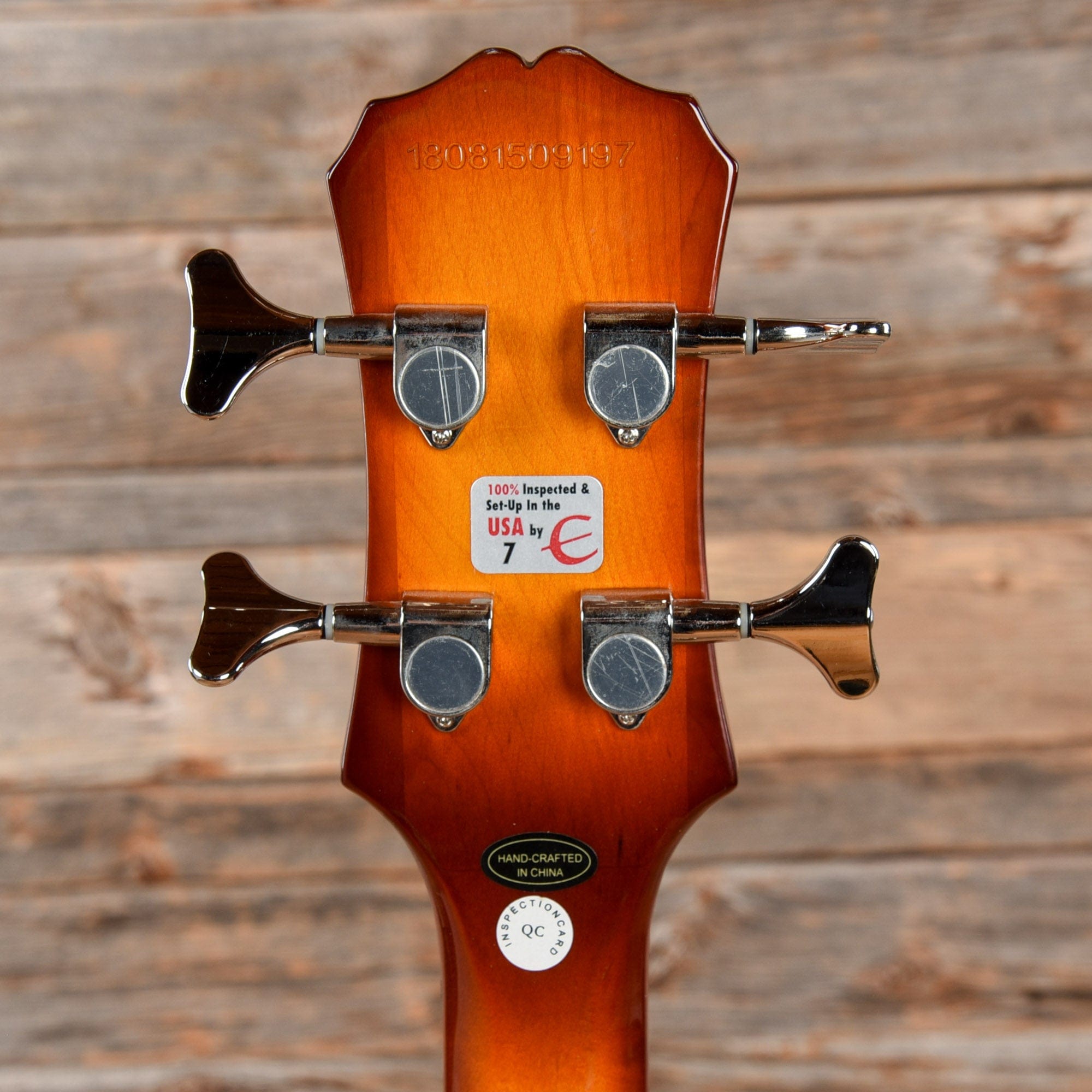 Epiphone Viola Bass Vintage Sunburst 2018 Bass Guitars / 5-String or More