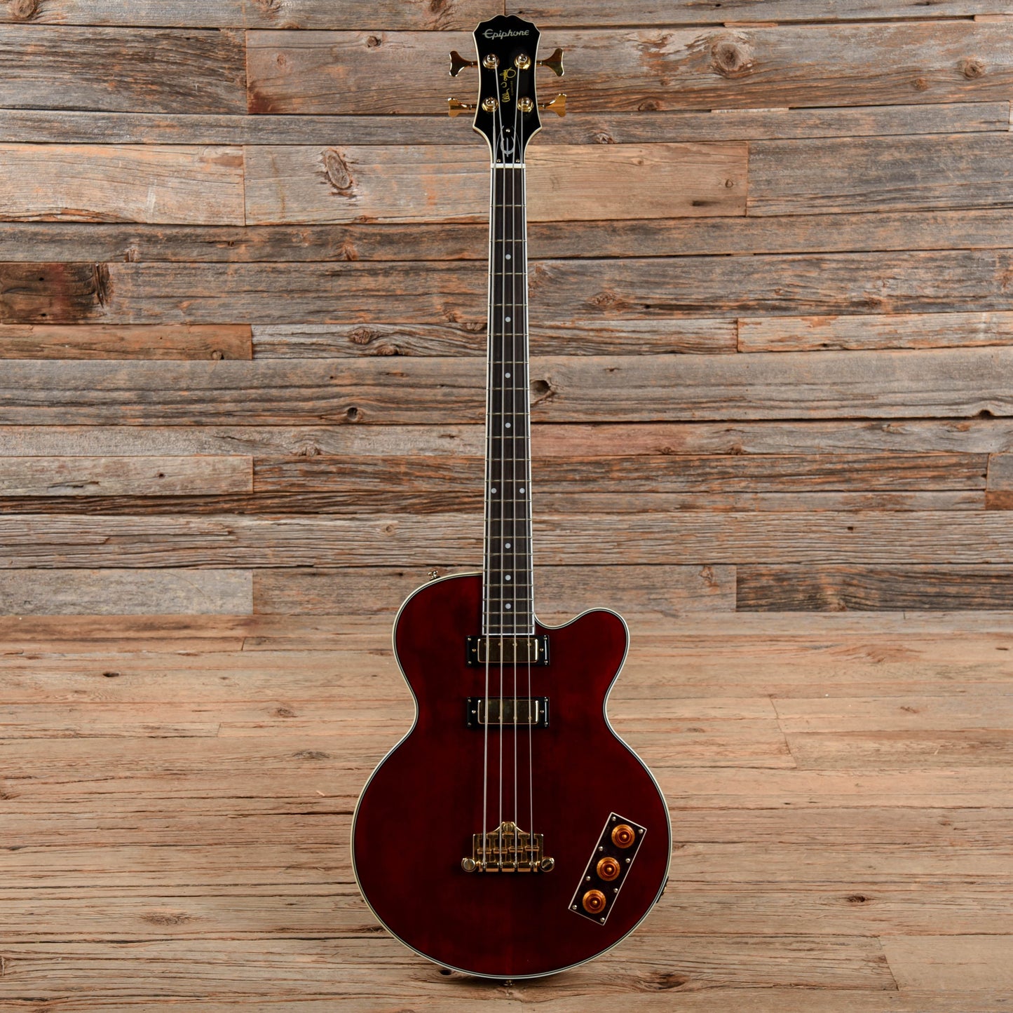 Epiphone Allen Woody Rumblekat Bass Wine Red Bass Guitars / Short Scale