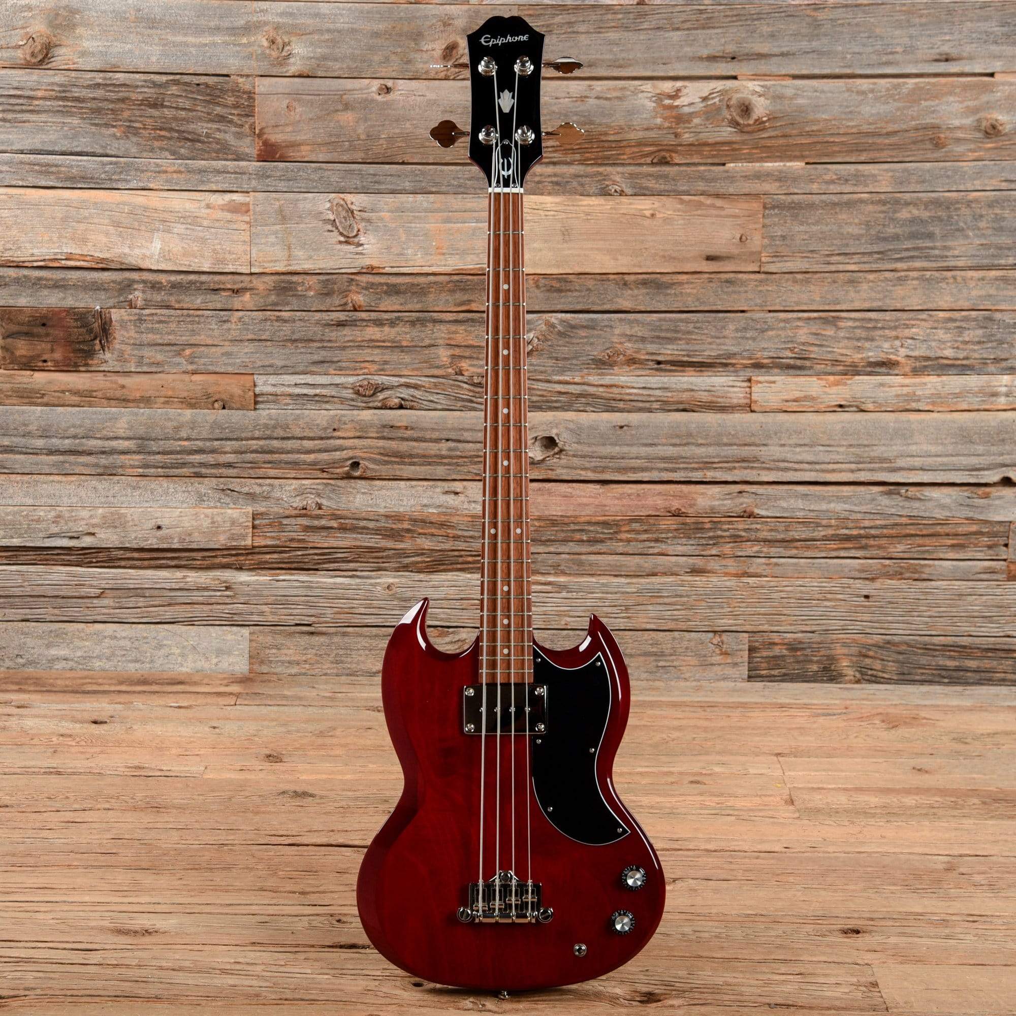 Epiphone EB-0 Bass Cherry 2020 Bass Guitars / Short Scale