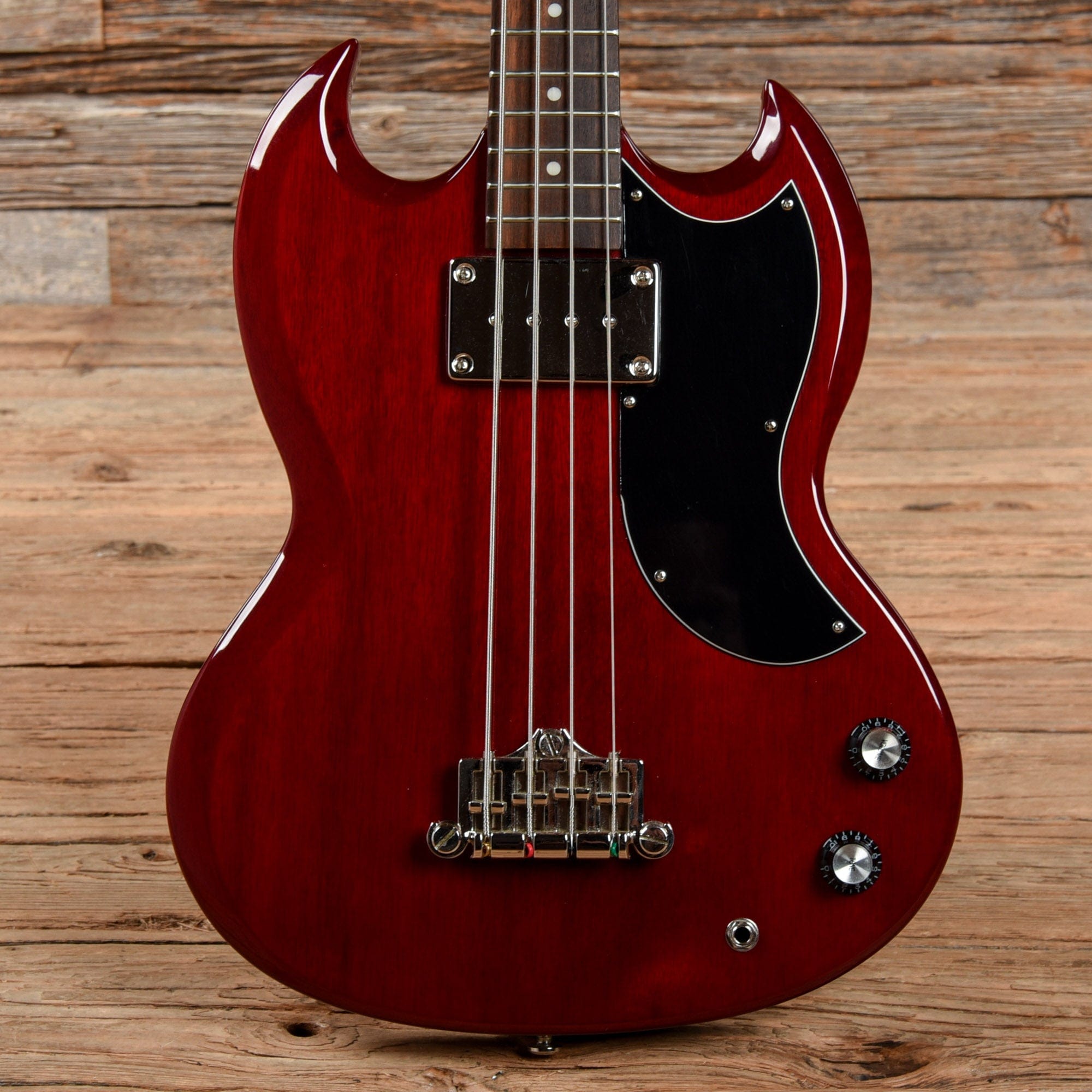 Epiphone EB-0 Cherry 2013 Bass Guitars / Short Scale