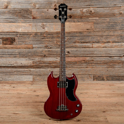 Epiphone EB-0 Cherry 2013 Bass Guitars / Short Scale