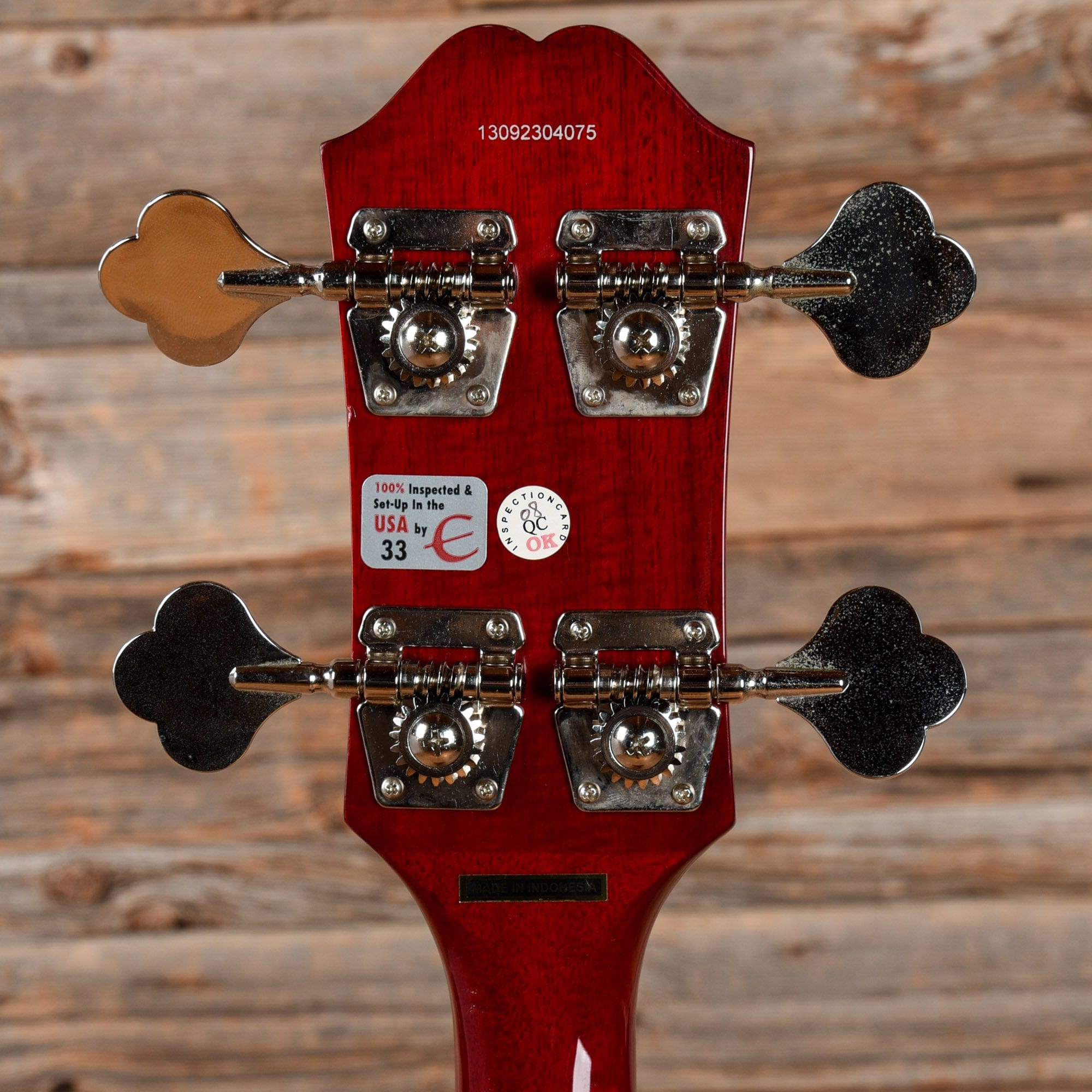 Epiphone EB-0 Cherry 2013 Bass Guitars / Short Scale