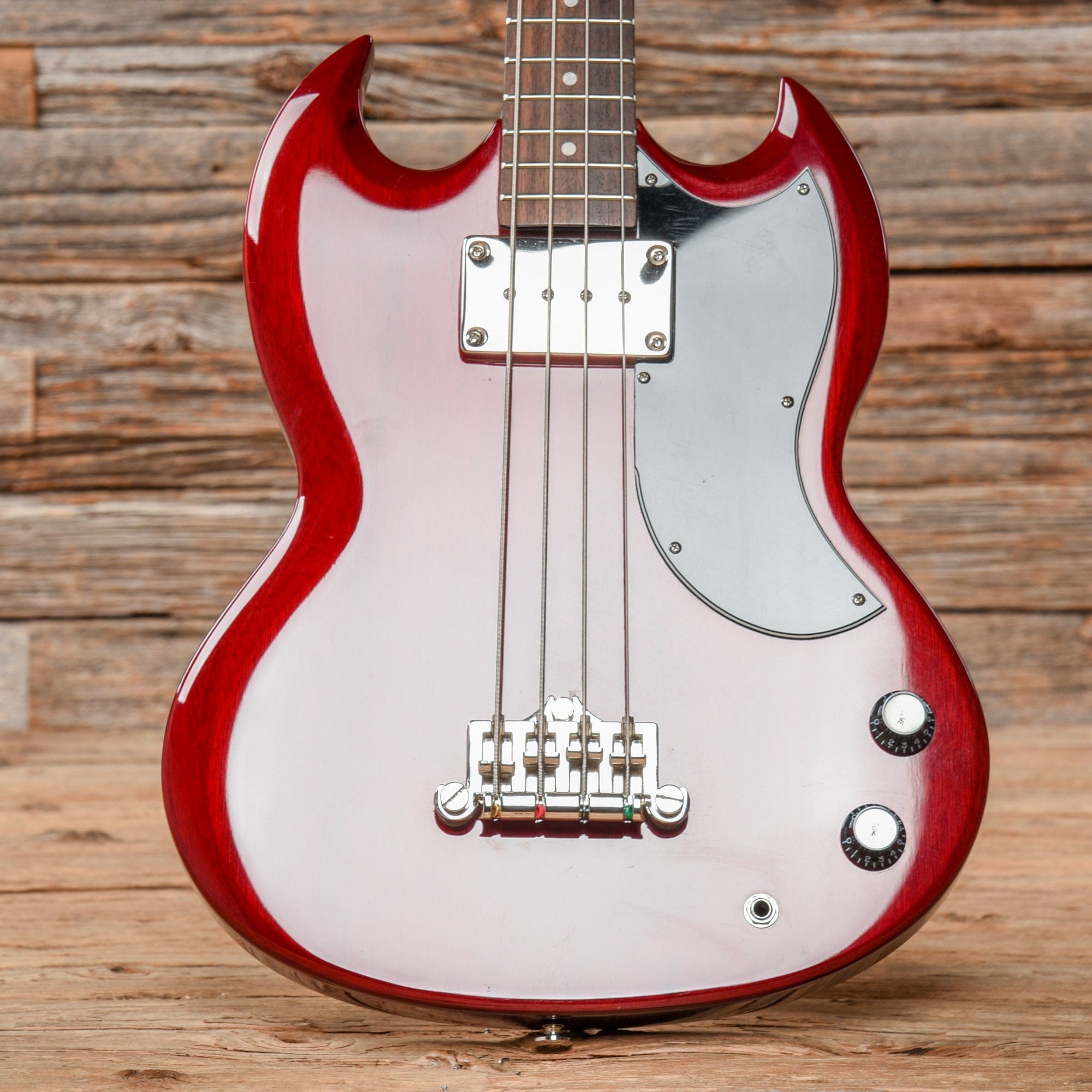 Epiphone EB-0 Cherry 2013 Bass Guitars / Short Scale