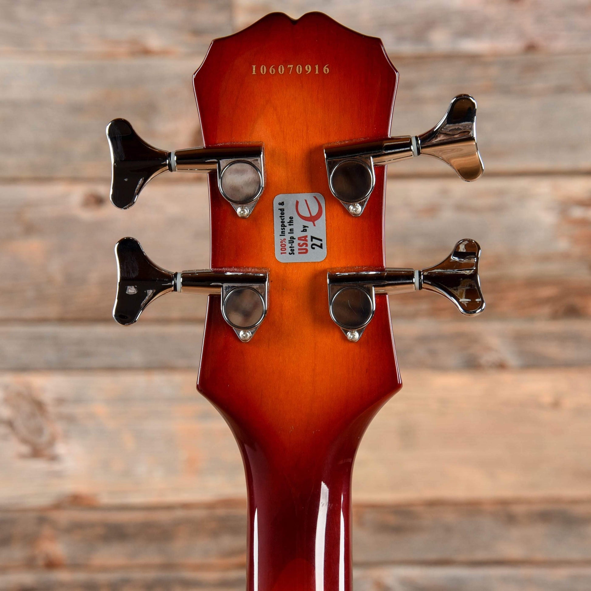 Epiphone Viola Bass Sunburst 2006 Bass Guitars / Short Scale