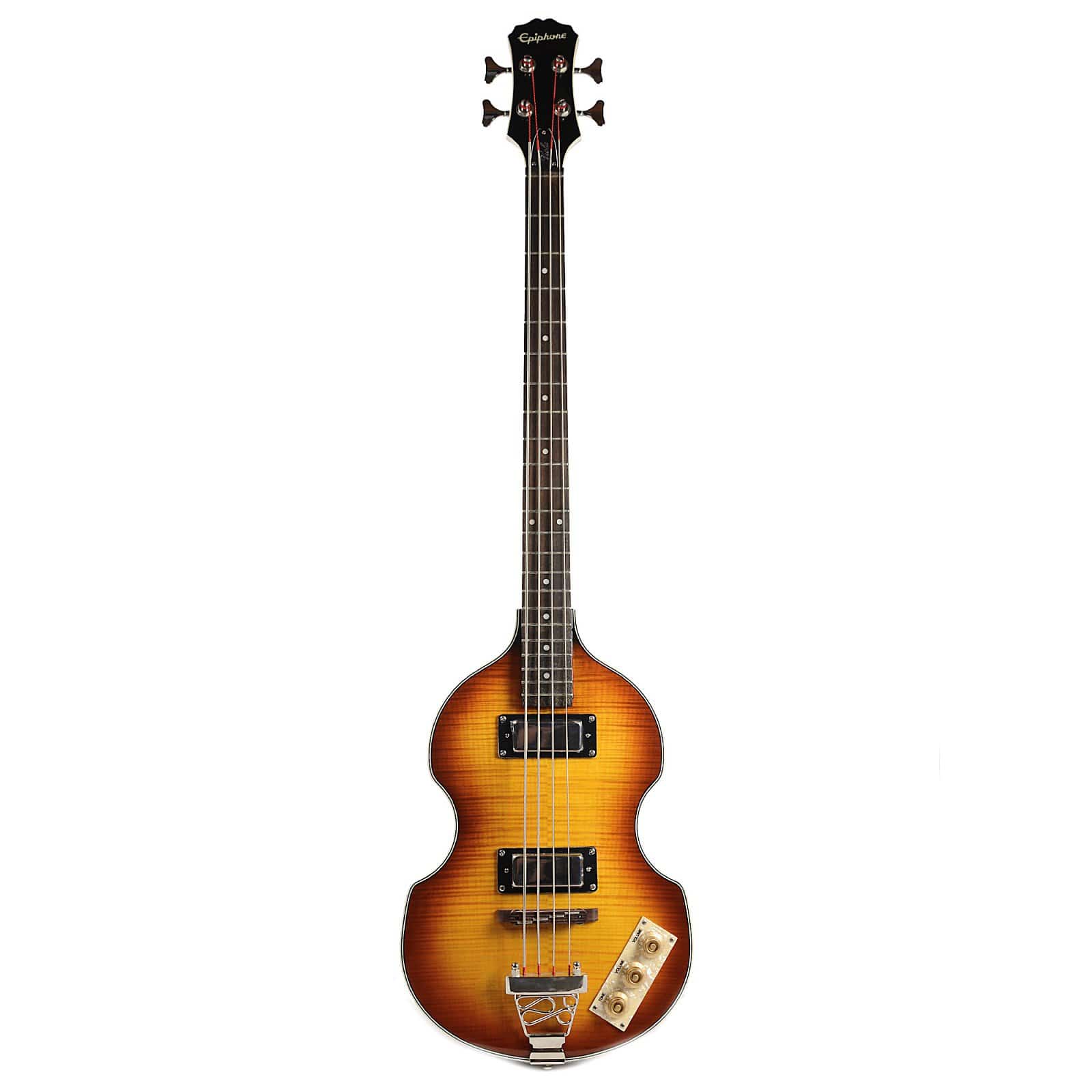Epiphone Viola Bass Vintage Sunburst Bass Guitars / Short Scale