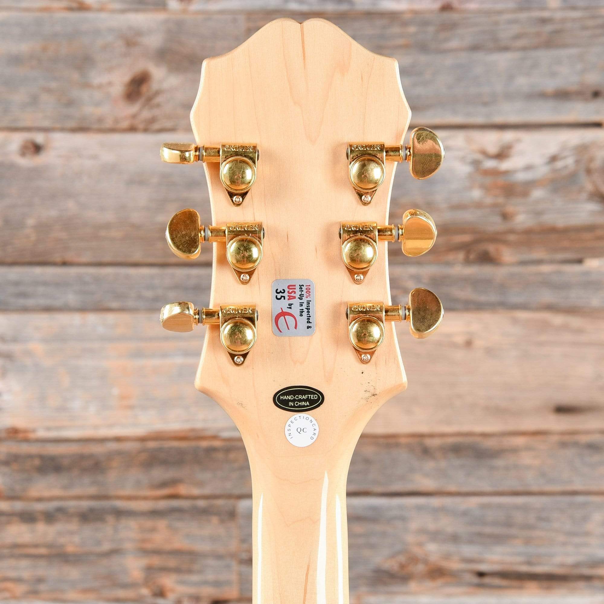 Epiphone Broadway Natural GH Electric Guitars / Archtop