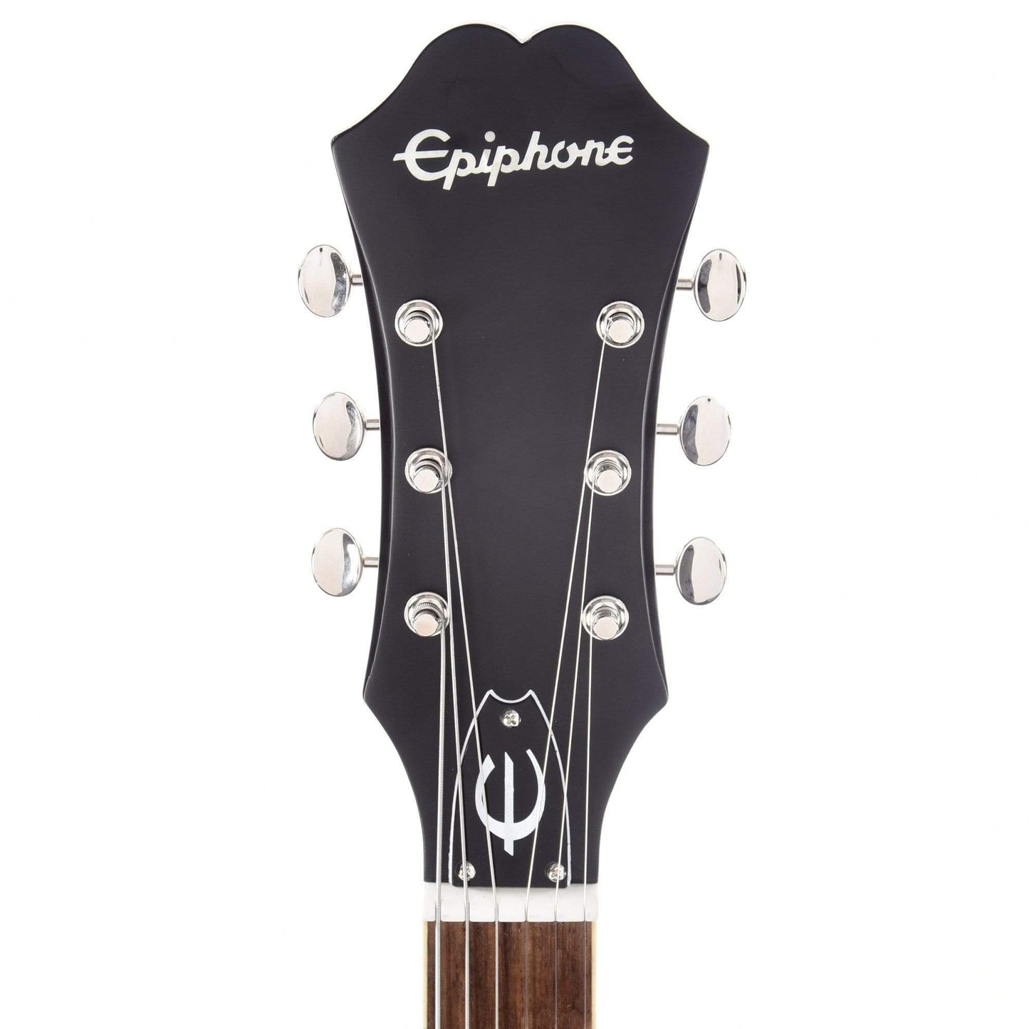 Epiphone Casino Worn Ebony Electric Guitars / Archtop