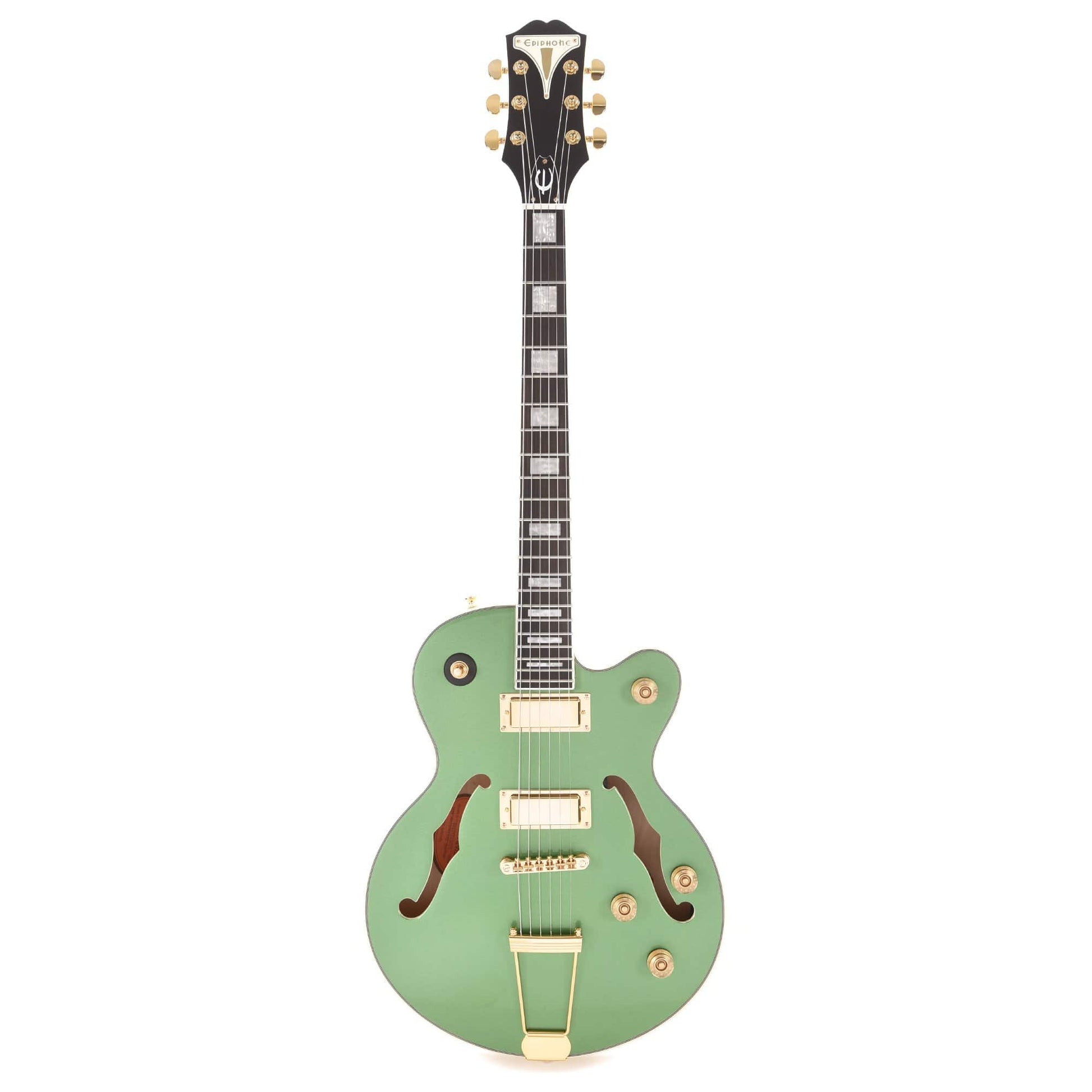 Epiphone Uptown Kat ES Semi-Hollow Emerald Green Metallic Electric Guitars / Archtop