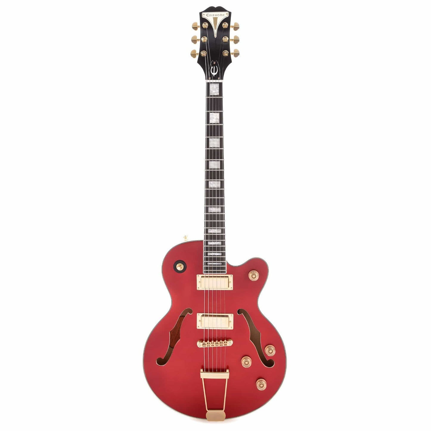 Epiphone Uptown Kat ES Semi-Hollow Ruby Red Metallic Electric Guitars / Archtop