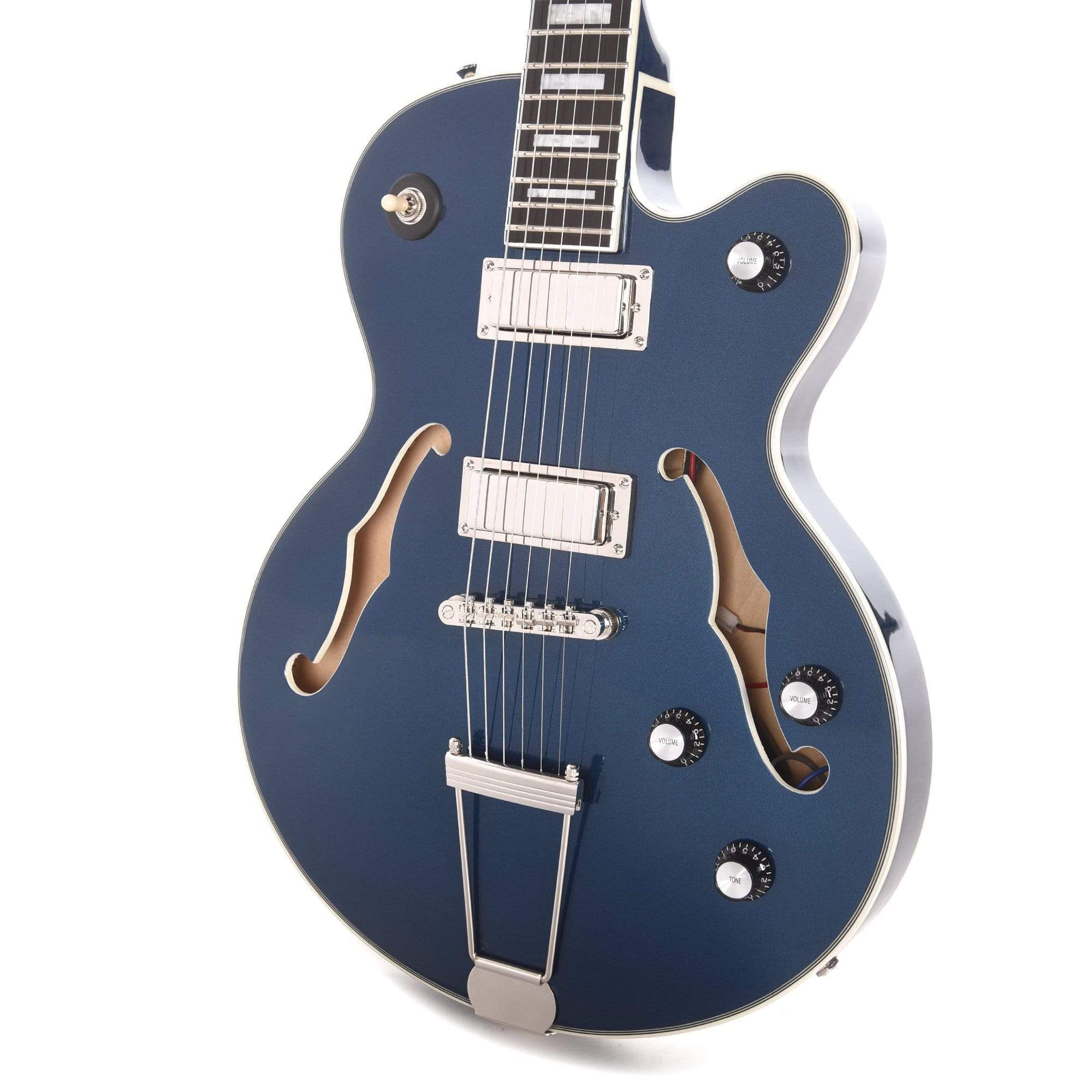 Epiphone Uptown Kat ES Semi-Hollow Sapphire Blue Metallic Electric Guitars / Archtop