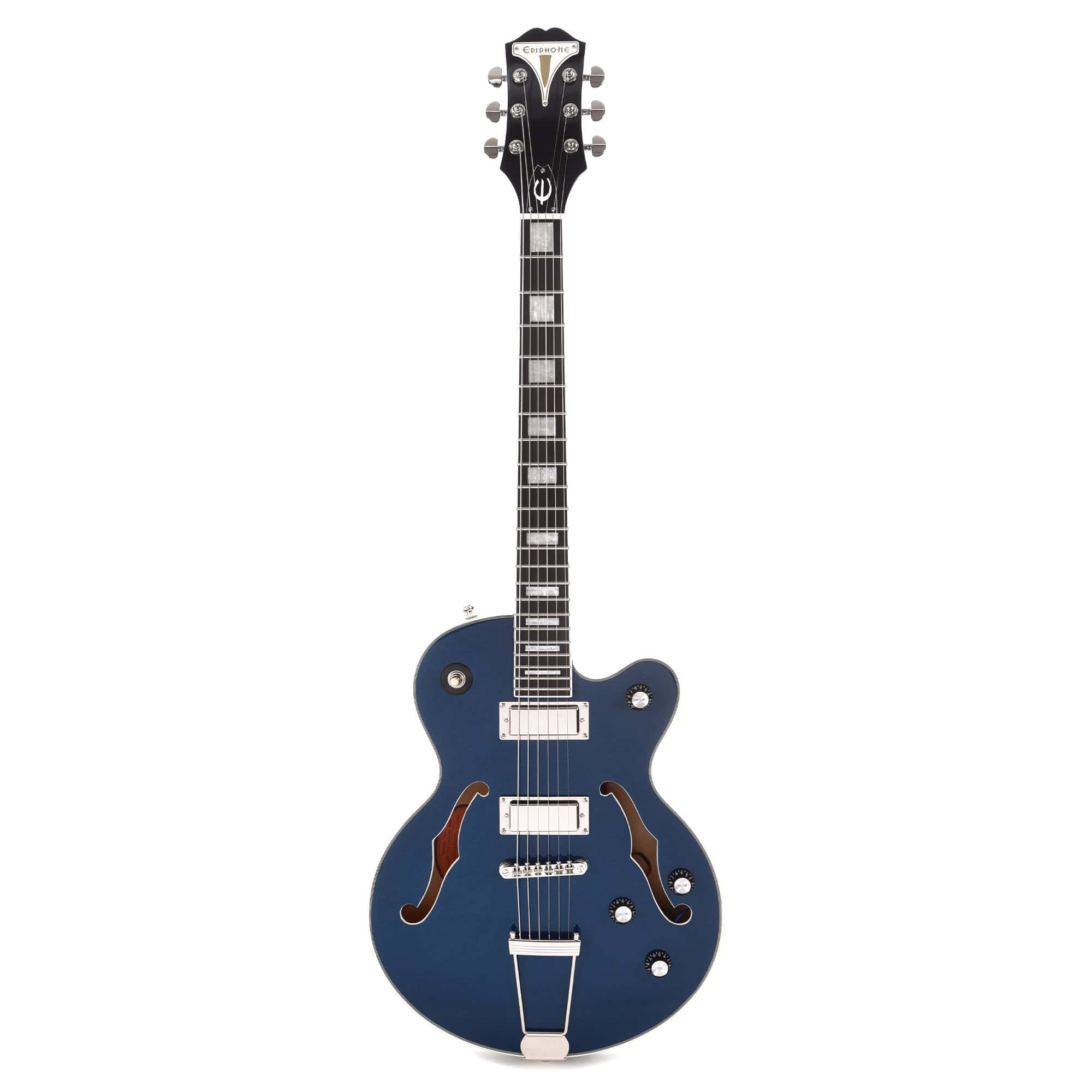 Epiphone Uptown Kat ES Semi-Hollow Sapphire Blue Metallic Electric Guitars / Archtop