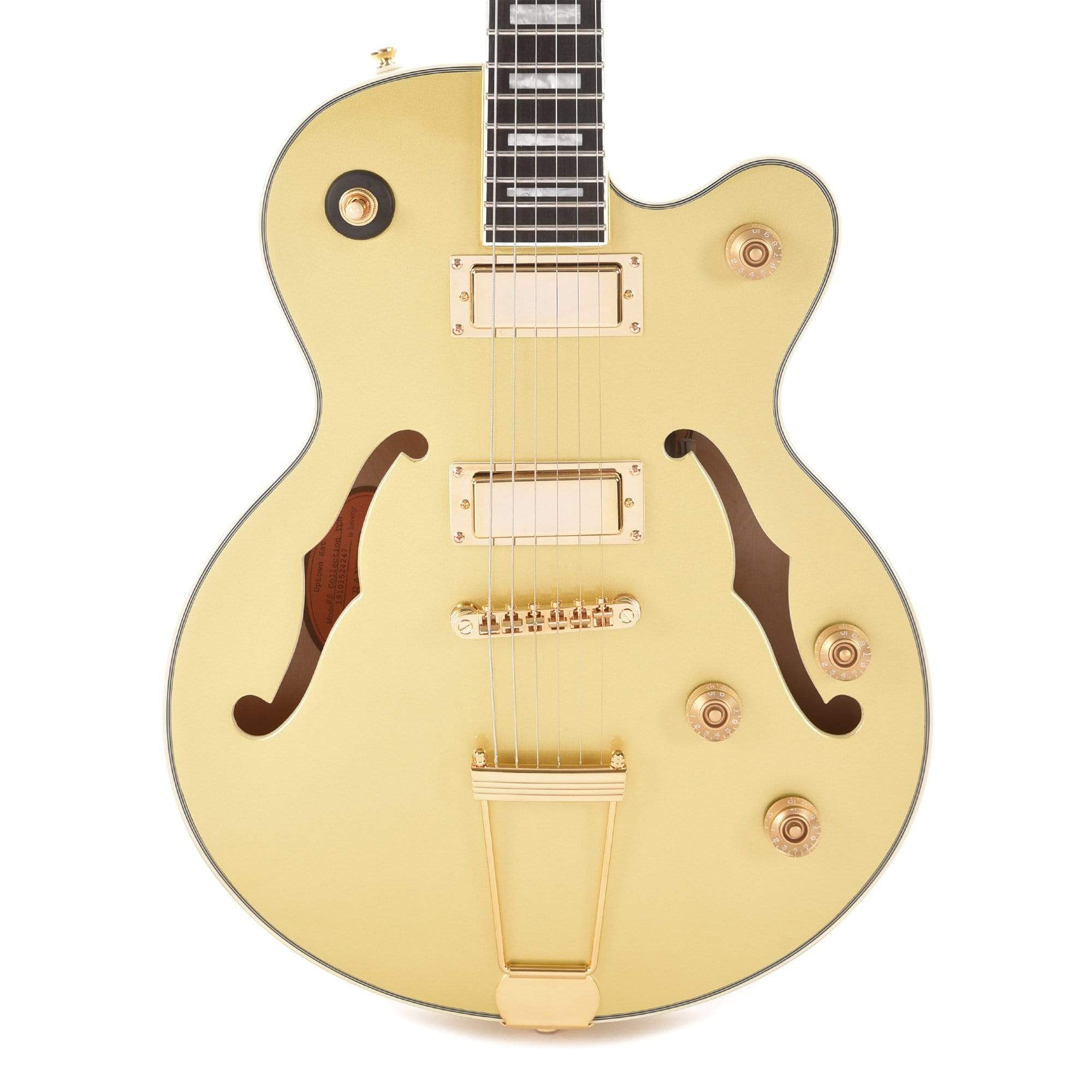Epiphone Uptown Kat ES Semi-Hollow Topaz Gold Metallic Electric Guitars / Archtop