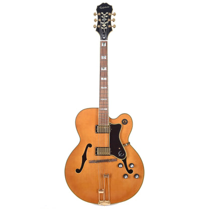 Epiphone Broadway Vintage Natural and Epiphone Hardshell Case Bundle Electric Guitars / Hollow Body