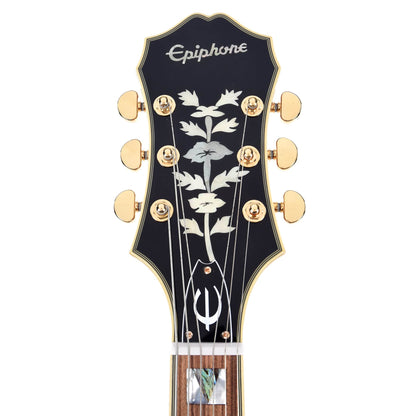 Epiphone Broadway Vintage Natural and Epiphone Hardshell Case Bundle Electric Guitars / Hollow Body