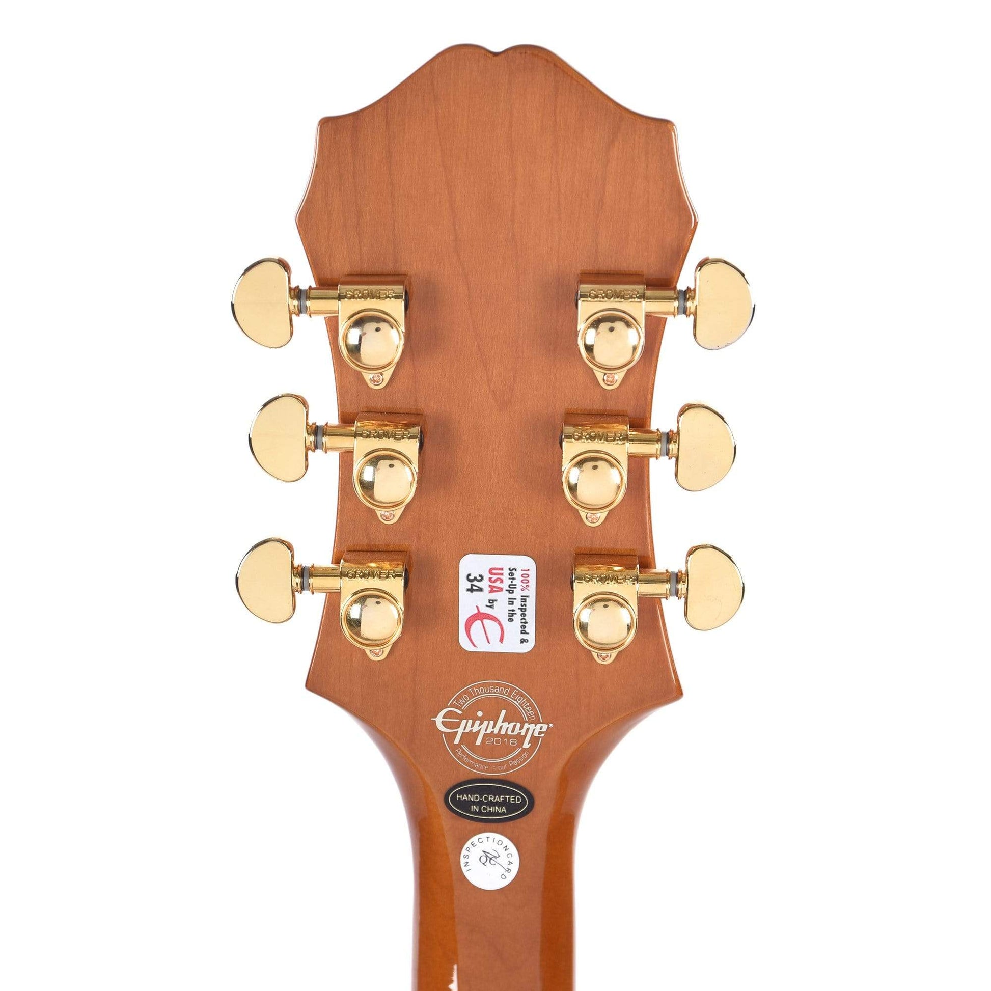 Epiphone Broadway Vintage Natural Electric Guitars / Hollow Body