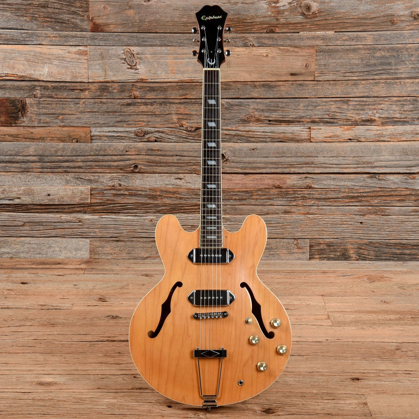 Epiphone Casino Natural 2001 Electric Guitars / Hollow Body