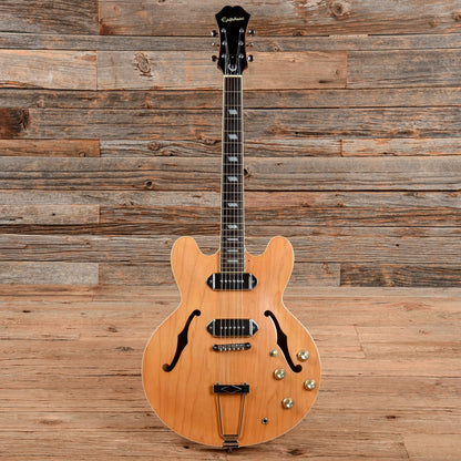 Epiphone Casino Natural 2001 Electric Guitars / Hollow Body