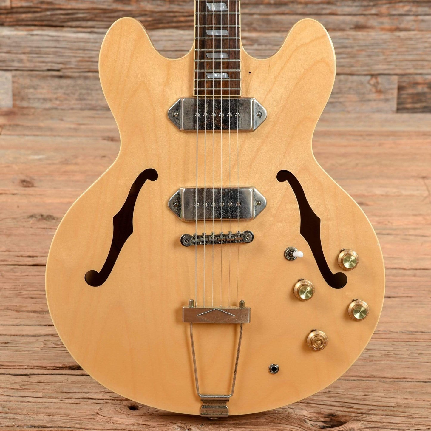 Epiphone Casino Reissue Natural 2010 Electric Guitars / Hollow Body