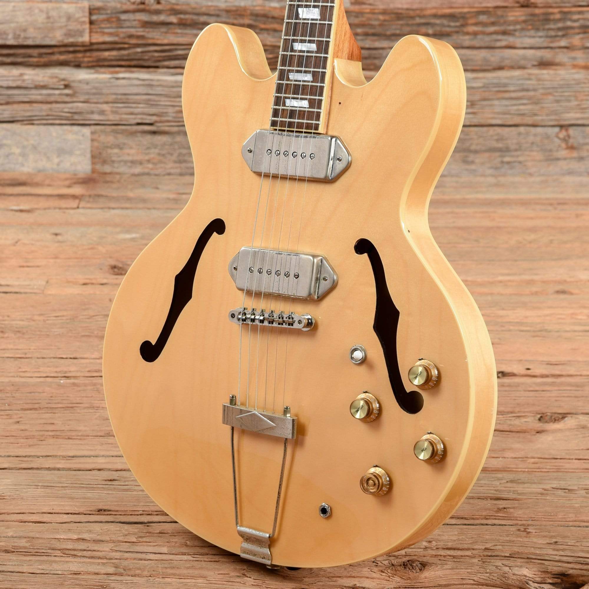 Epiphone Casino Reissue Natural 2010 Electric Guitars / Hollow Body