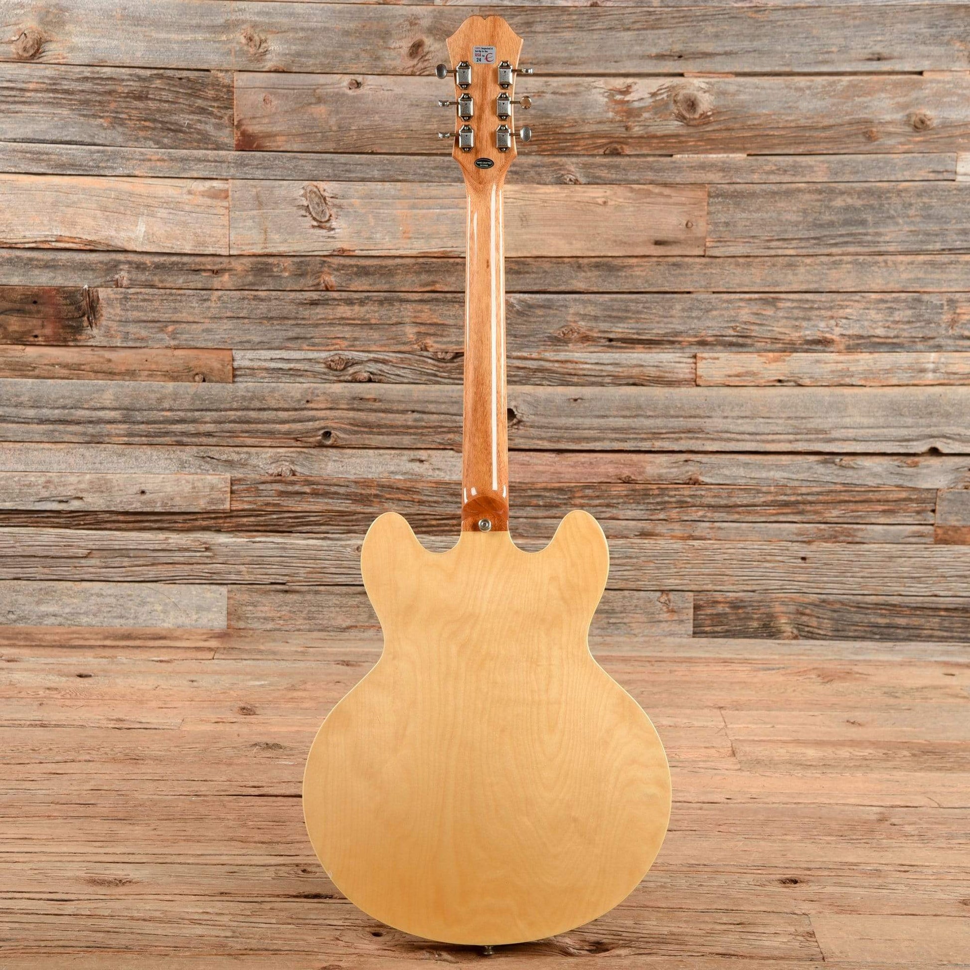Epiphone Casino Reissue Natural 2010 Electric Guitars / Hollow Body