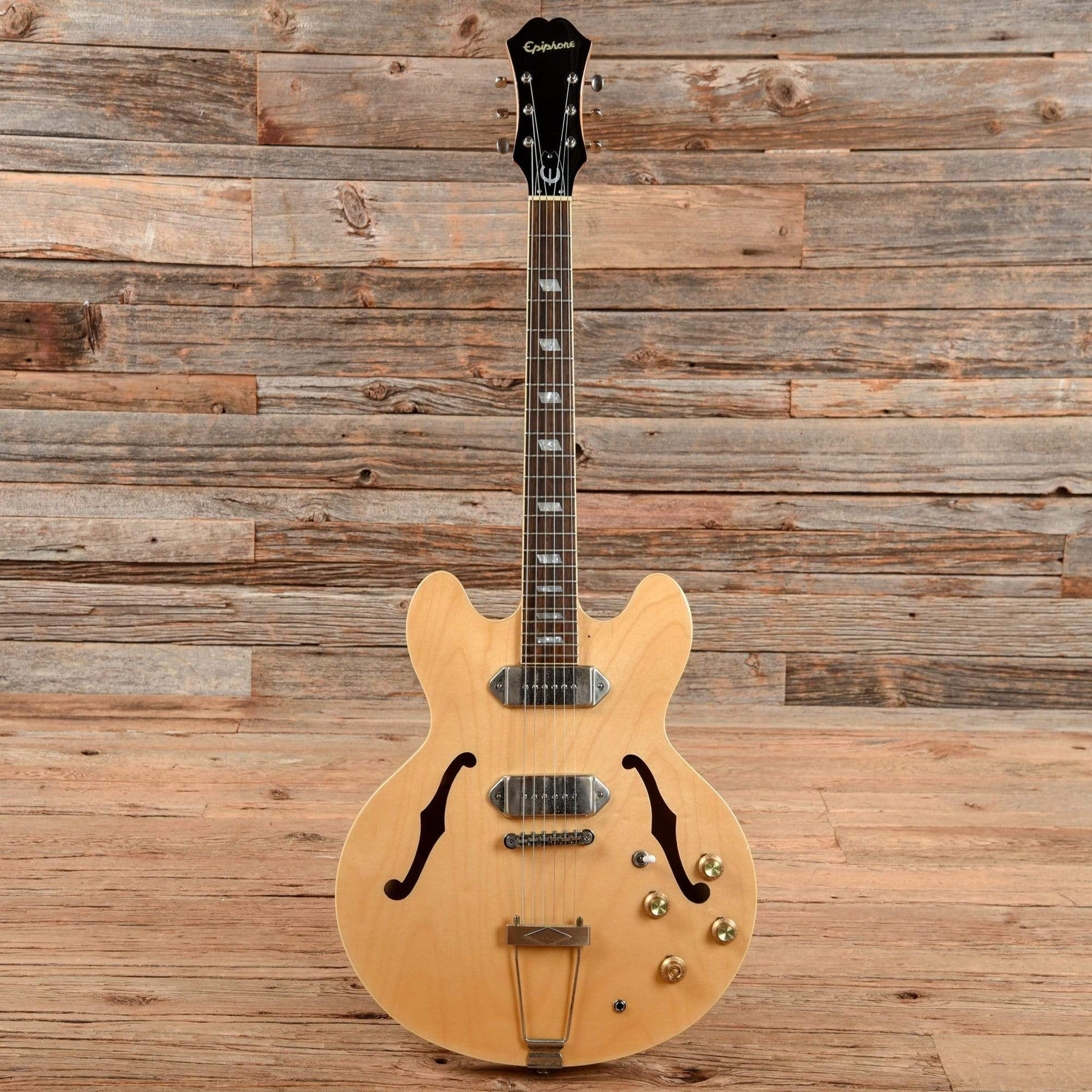 Epiphone Casino Reissue Natural 2010 Electric Guitars / Hollow Body