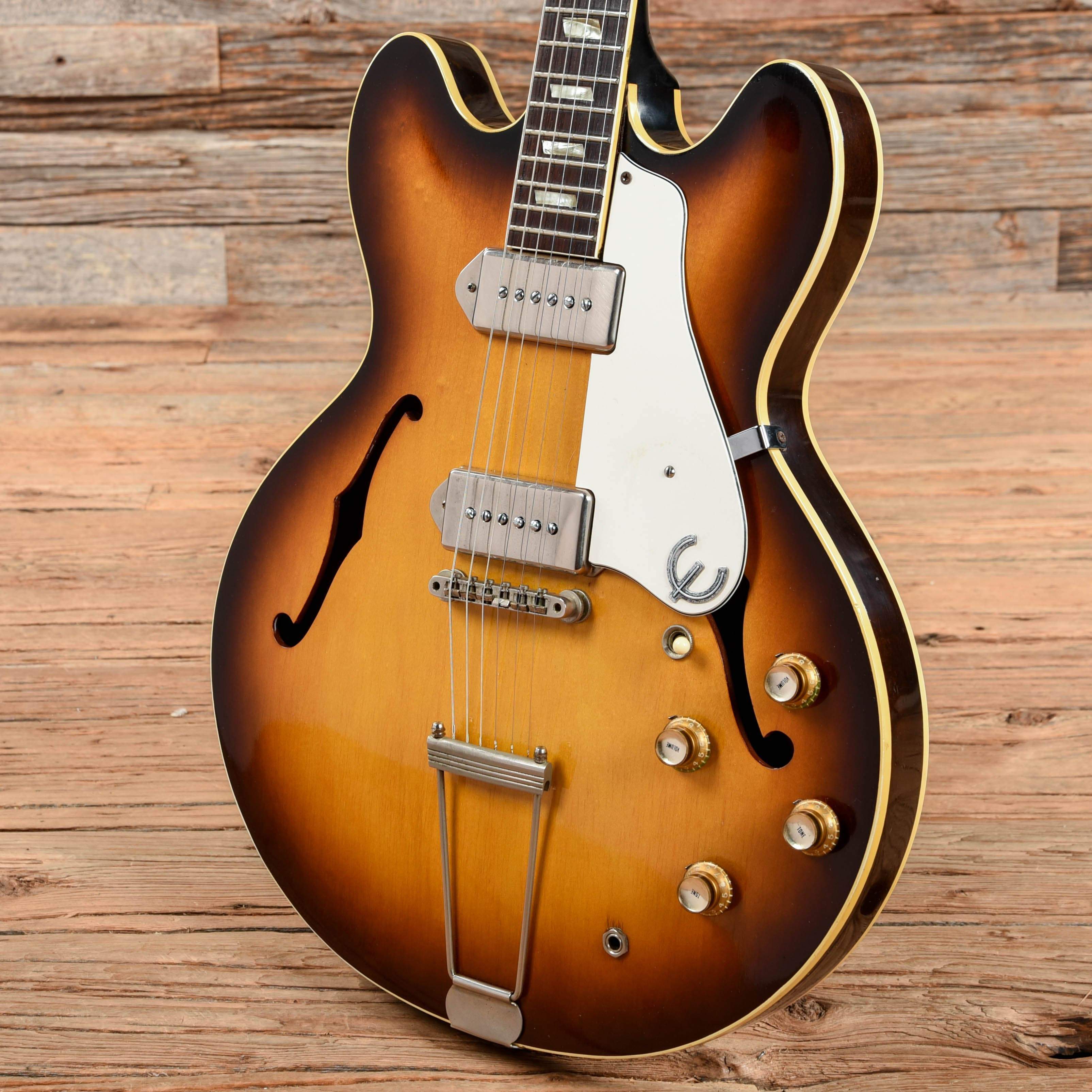 Epiphone Casino Sunburst 1965 Electric Guitars / Hollow Body