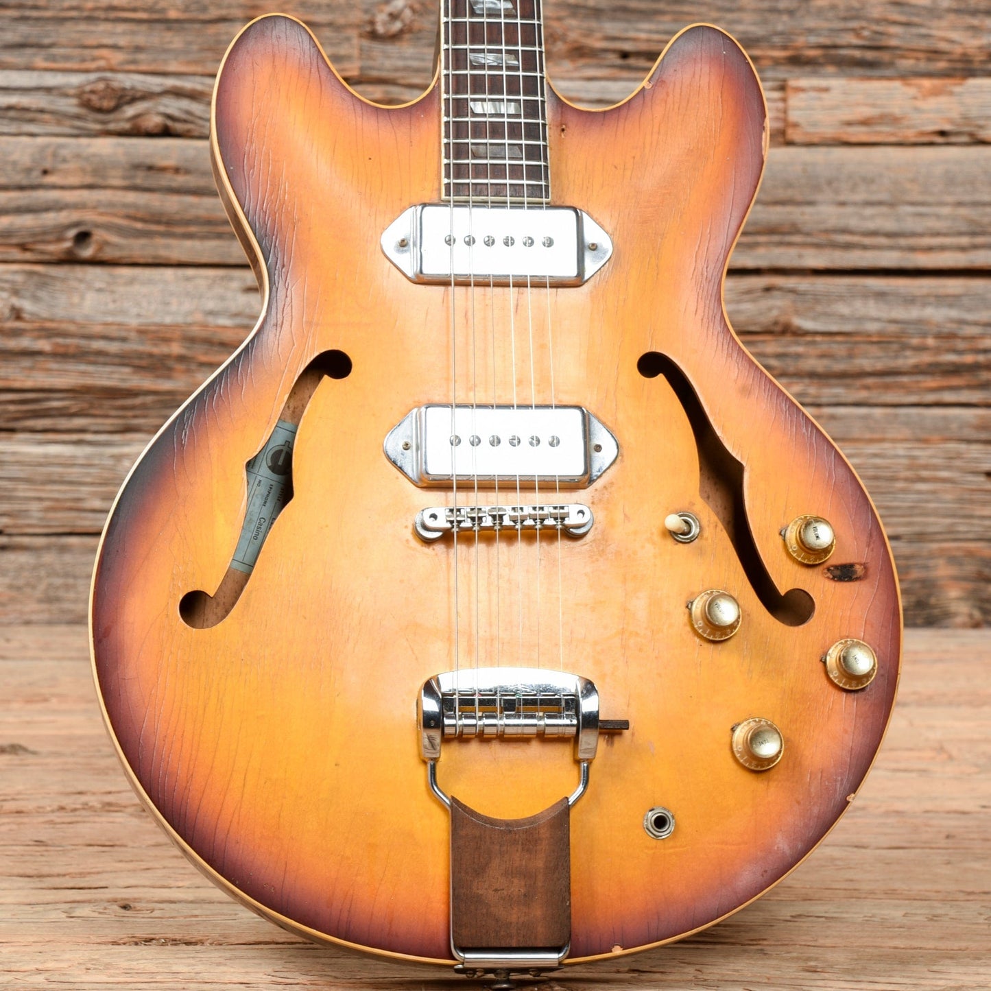 Epiphone Casino Sunburst 1966 Electric Guitars / Hollow Body