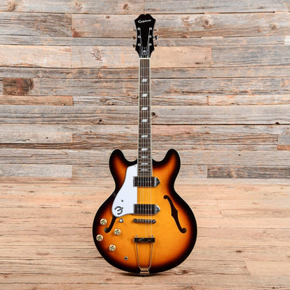 Epiphone Casino Vintage Sunburst 2014 LEFTY Electric Guitars / Hollow Body