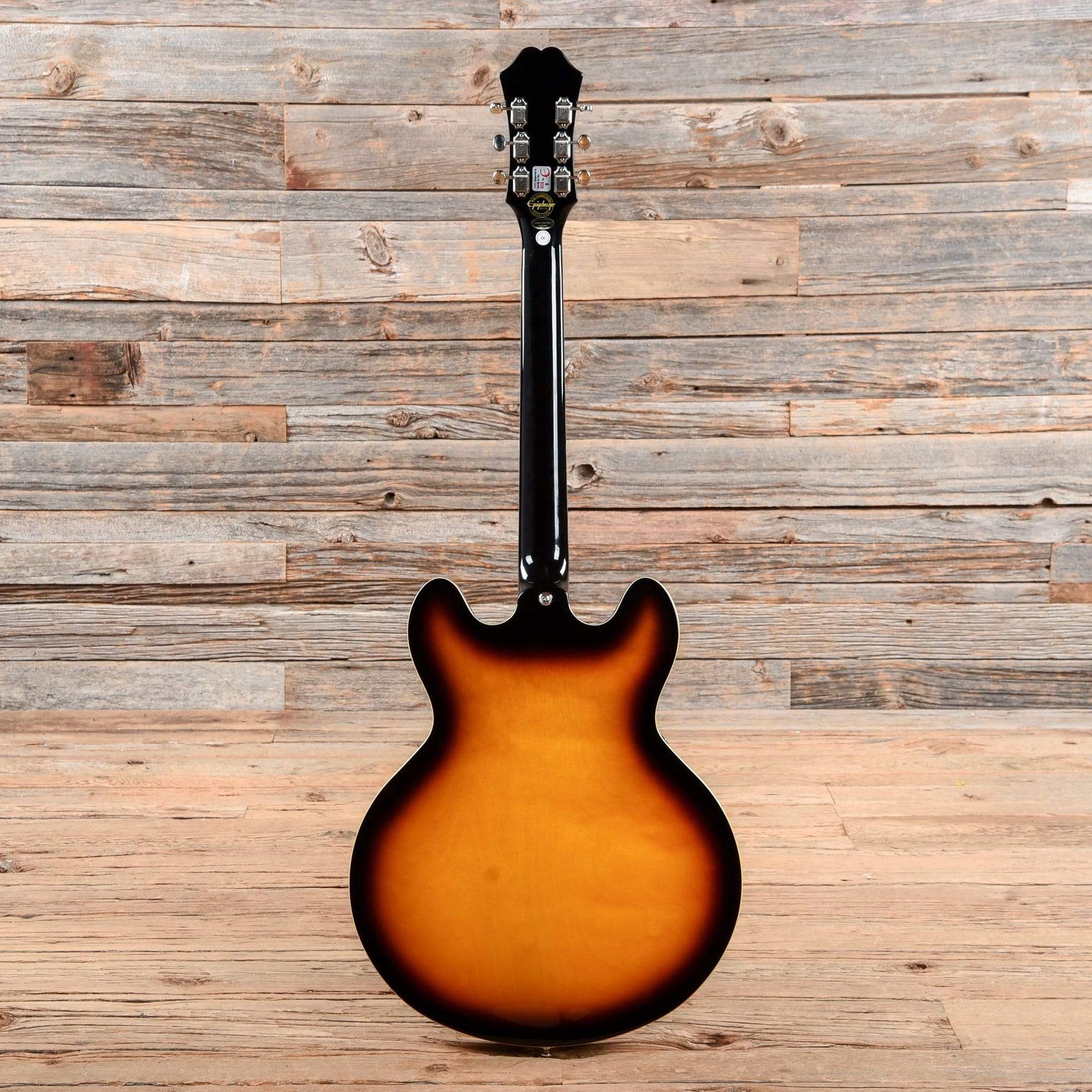 Epiphone Casino Vintage Sunburst 2014 LEFTY Electric Guitars / Hollow Body