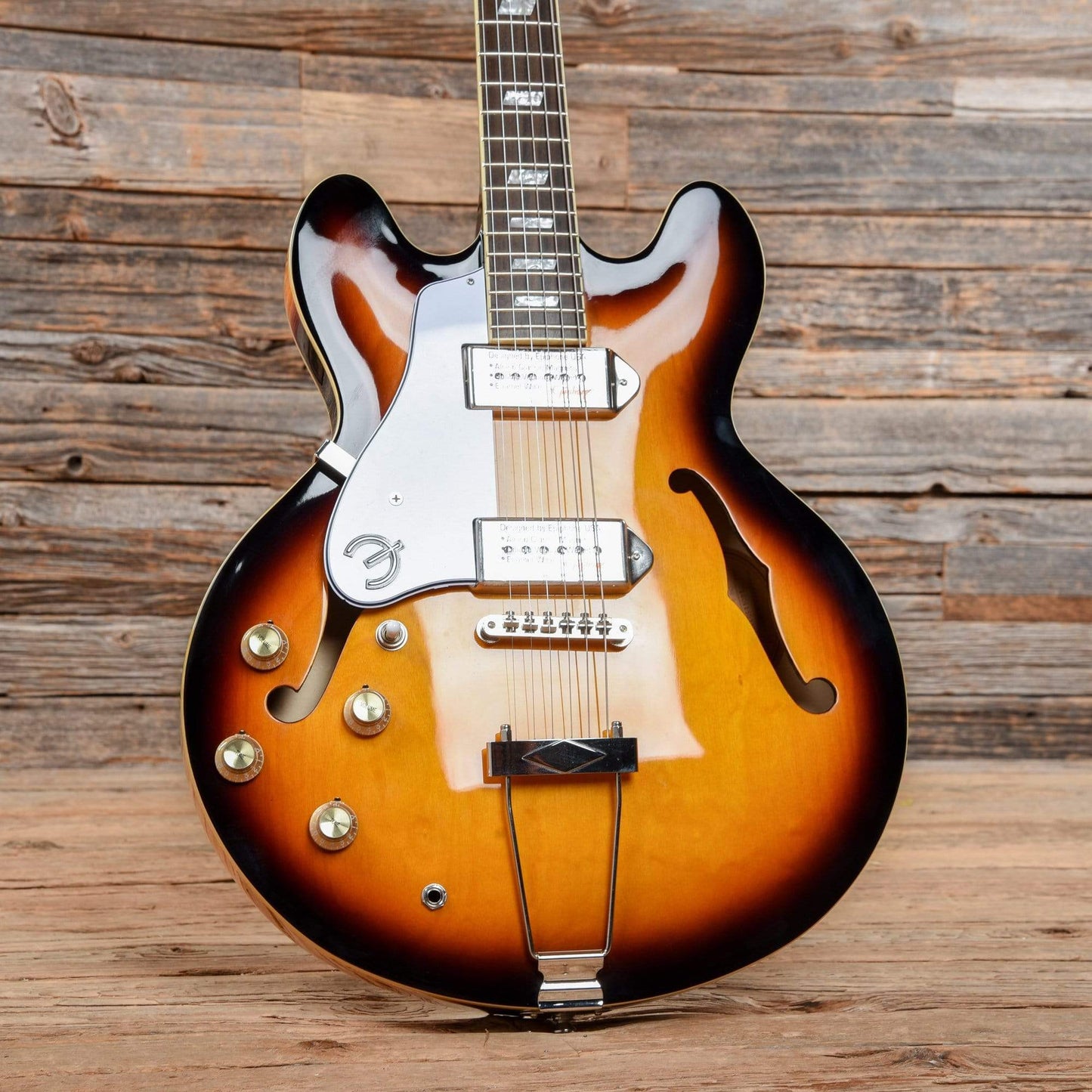Epiphone Casino Vintage Sunburst 2014 LEFTY Electric Guitars / Hollow Body