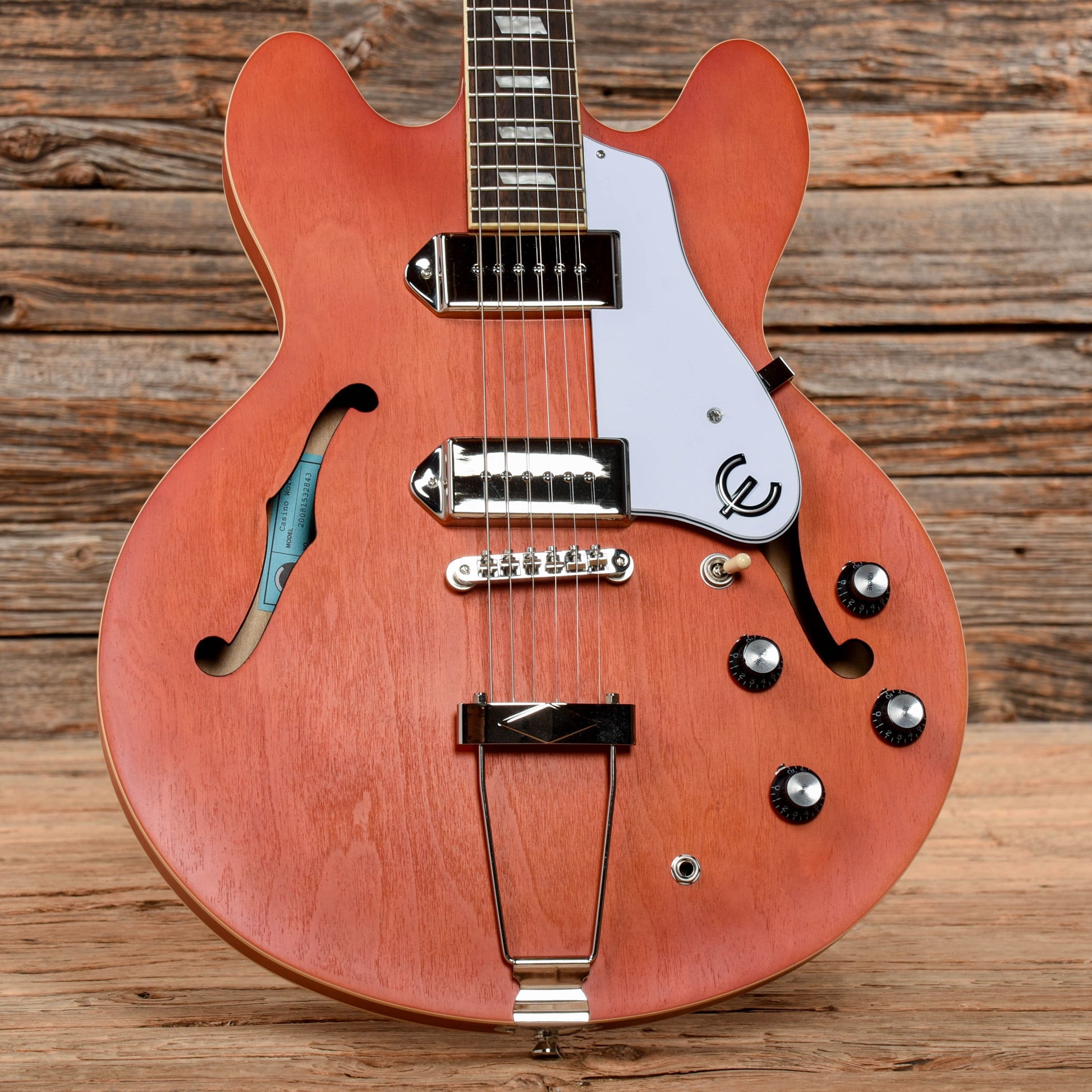 Epiphone Casino Worn Sunrise Orange 2020 Electric Guitars / Hollow Body
