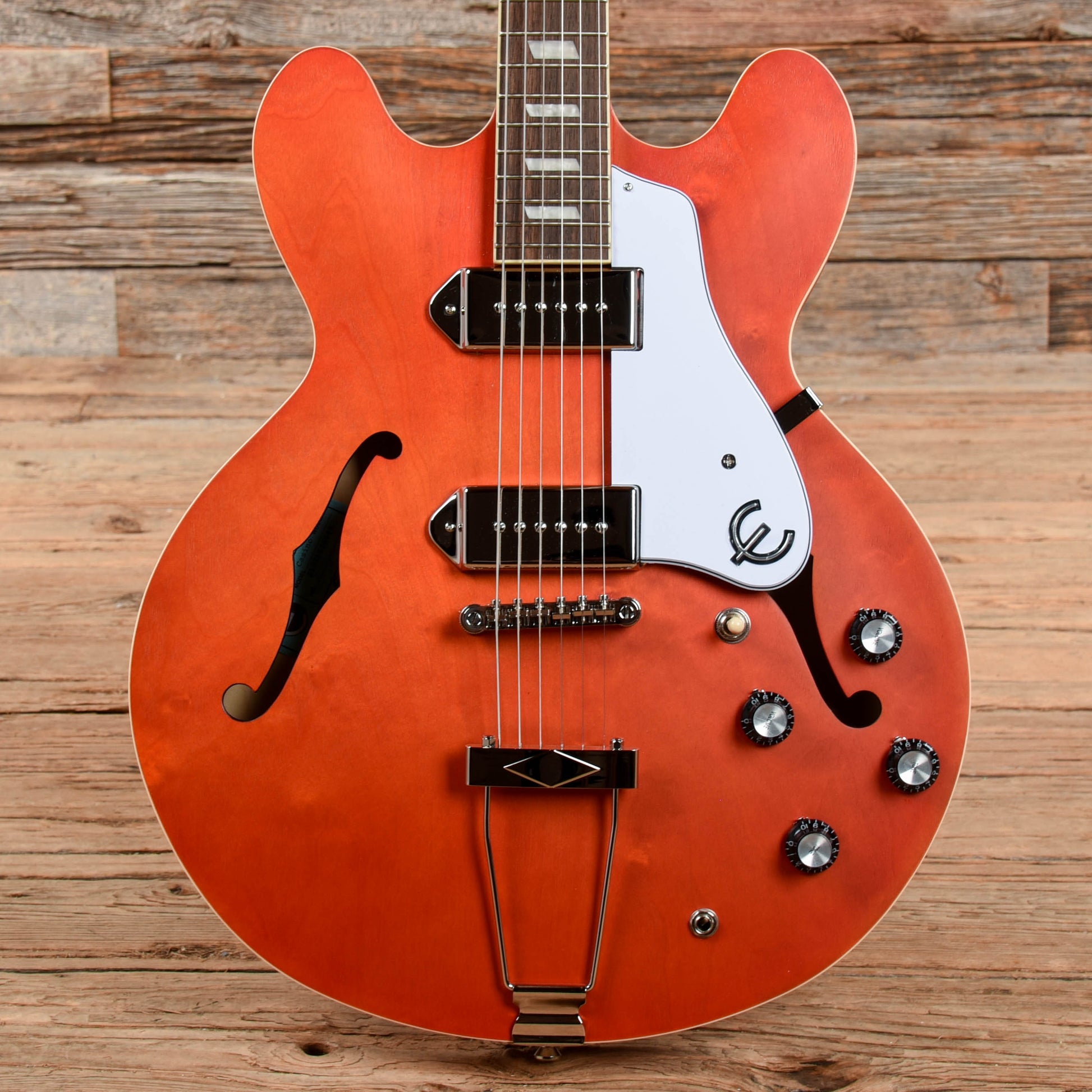 Epiphone Casino Worn Sunrise Orange 2021 Electric Guitars / Hollow Body