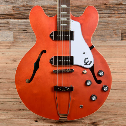 Epiphone Casino Worn Sunrise Orange 2021 Electric Guitars / Hollow Body