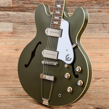 Epiphone Casino Worn Worn Olive Drab 2021 Electric Guitars / Hollow Body
