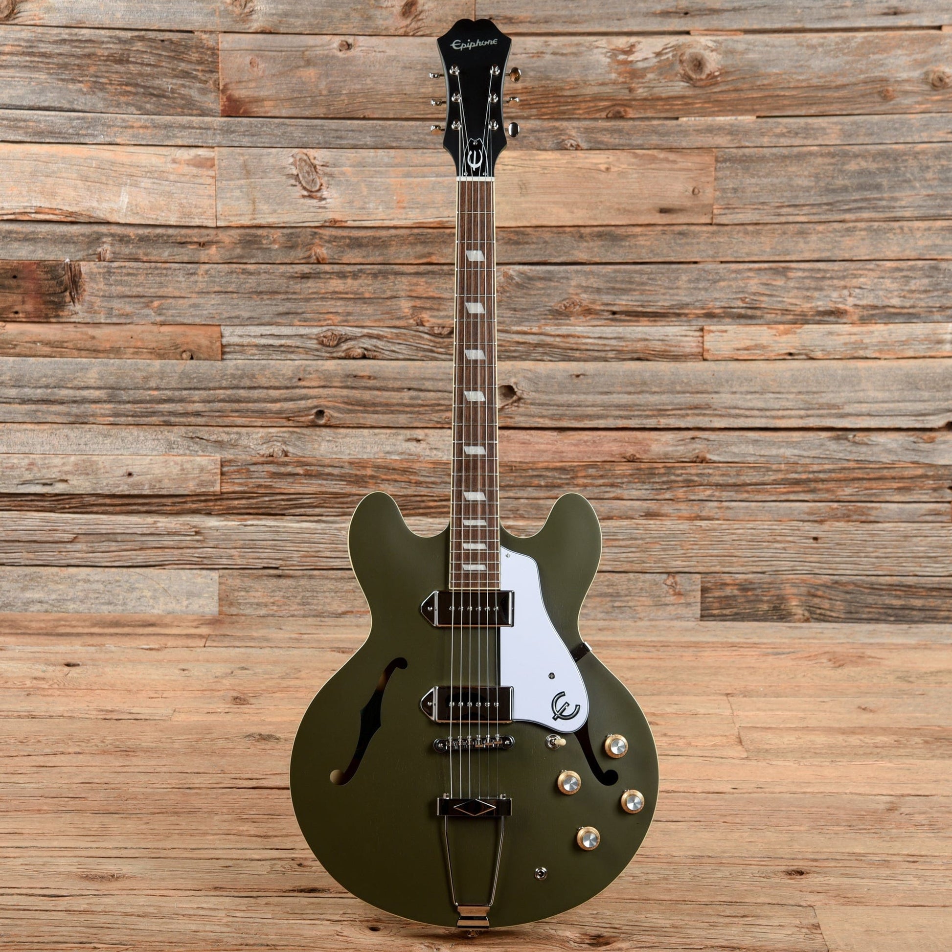 Epiphone Casino Worn Worn Olive Drab 2021 Electric Guitars / Hollow Body