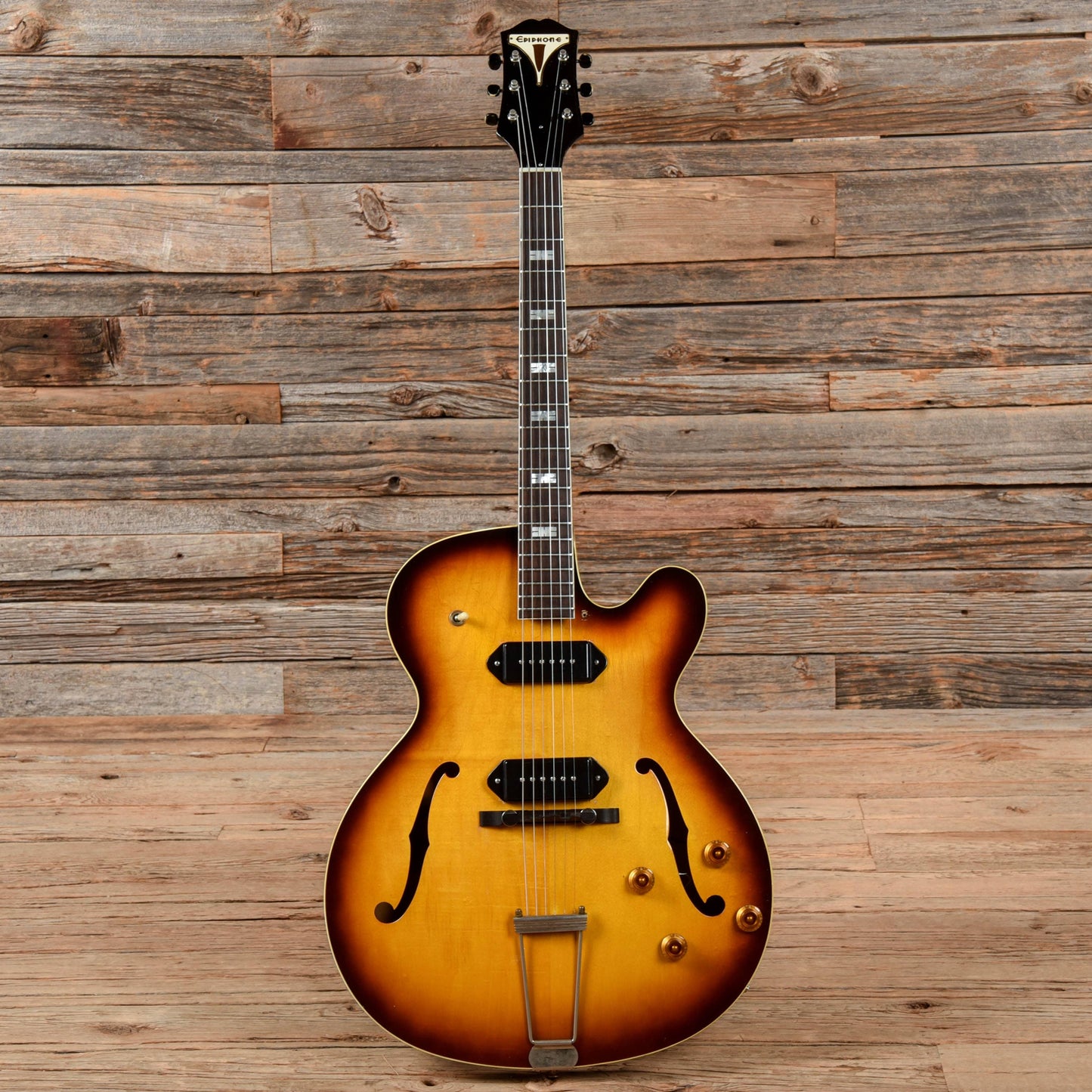 Epiphone E312T Zephyr Sunburst 1961 Electric Guitars / Hollow Body