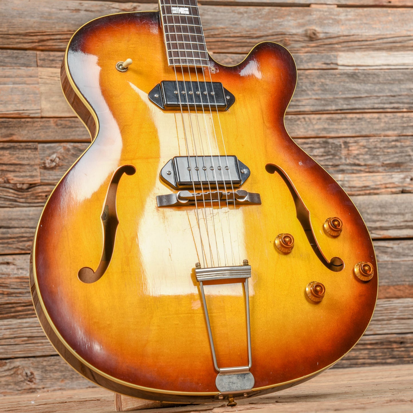 Epiphone E312T Zephyr Sunburst 1961 Electric Guitars / Hollow Body