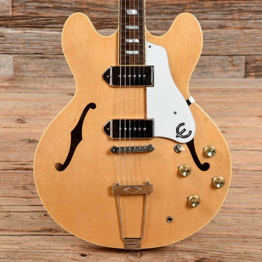 Epiphone Elitist Casino Natural Electric Guitars / Hollow Body