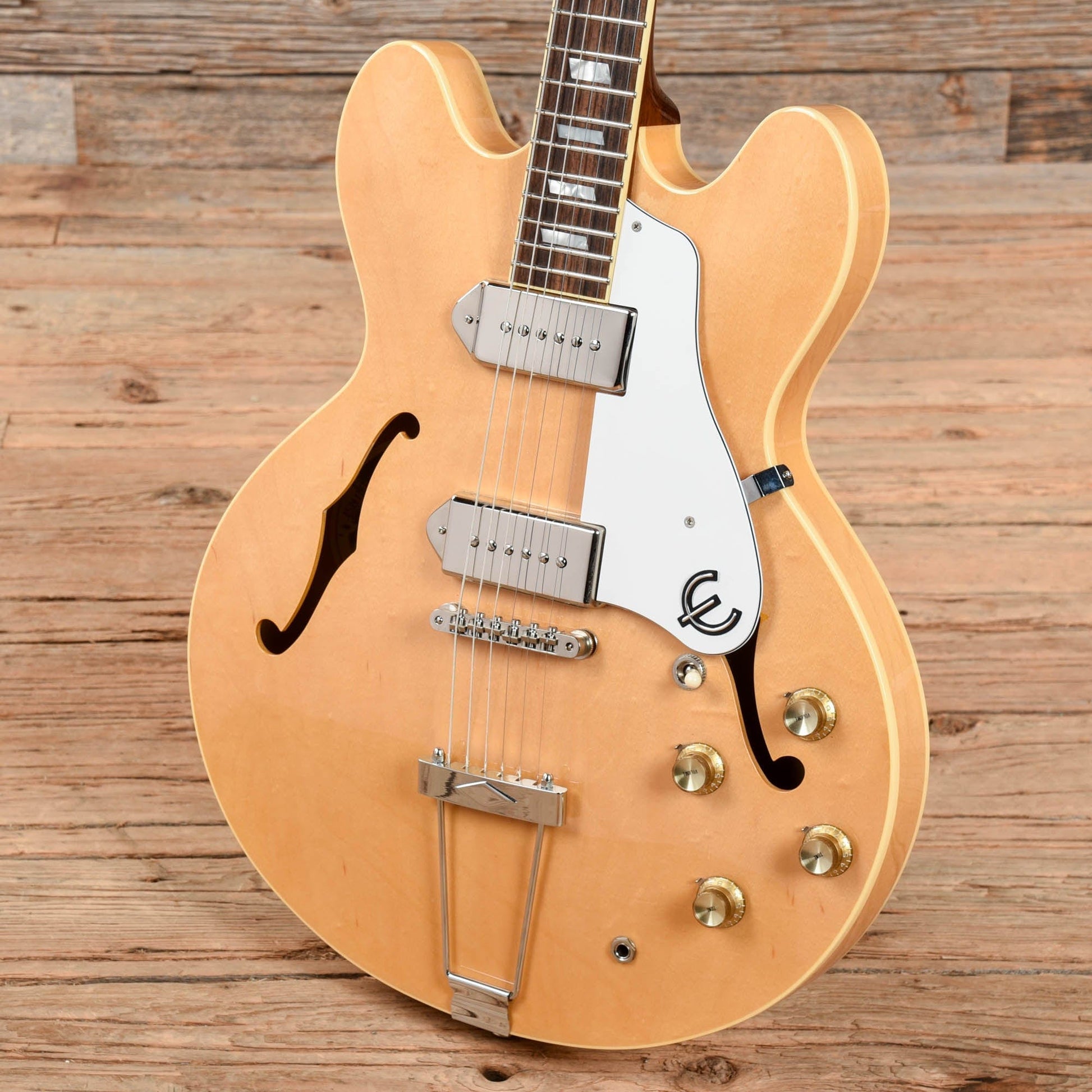 Epiphone Elitist Casino Natural Electric Guitars / Hollow Body