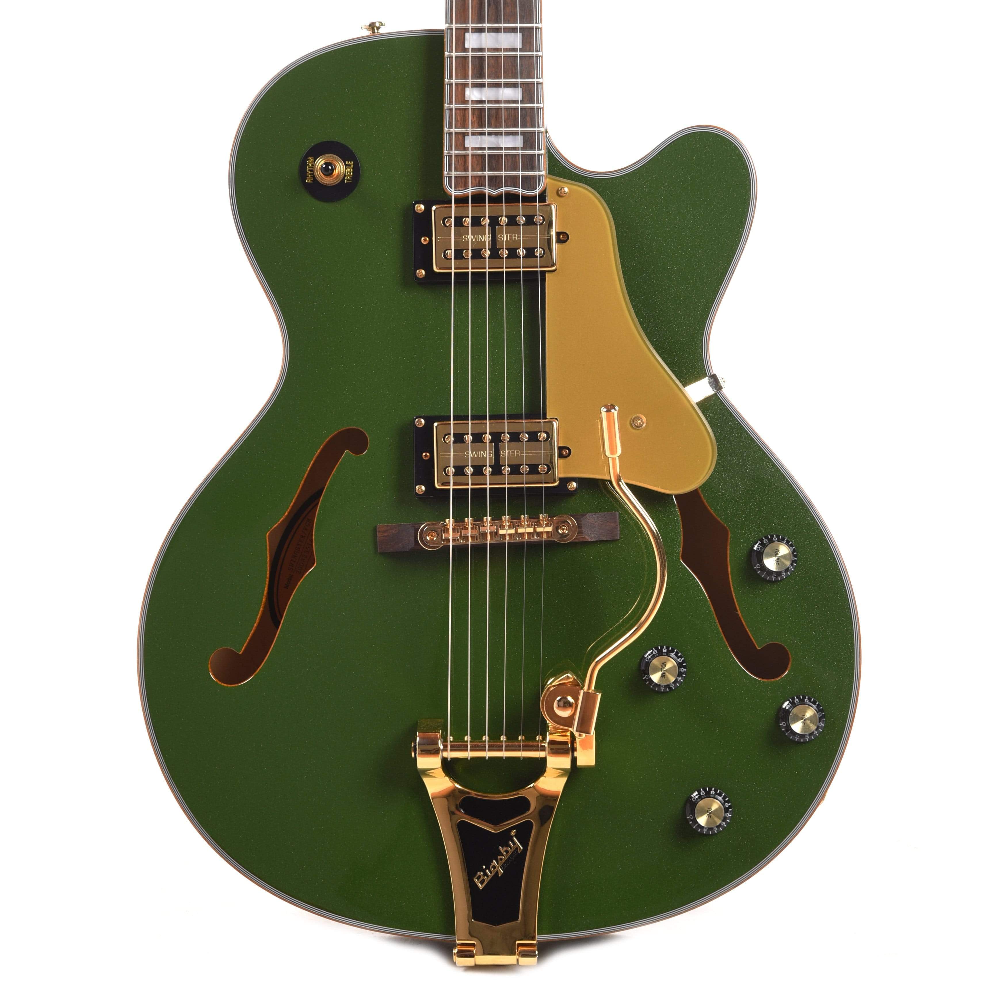 Epiphone Emperor Swingster Forest Green Metallic w/Bigsby Electric Guitars / Hollow Body