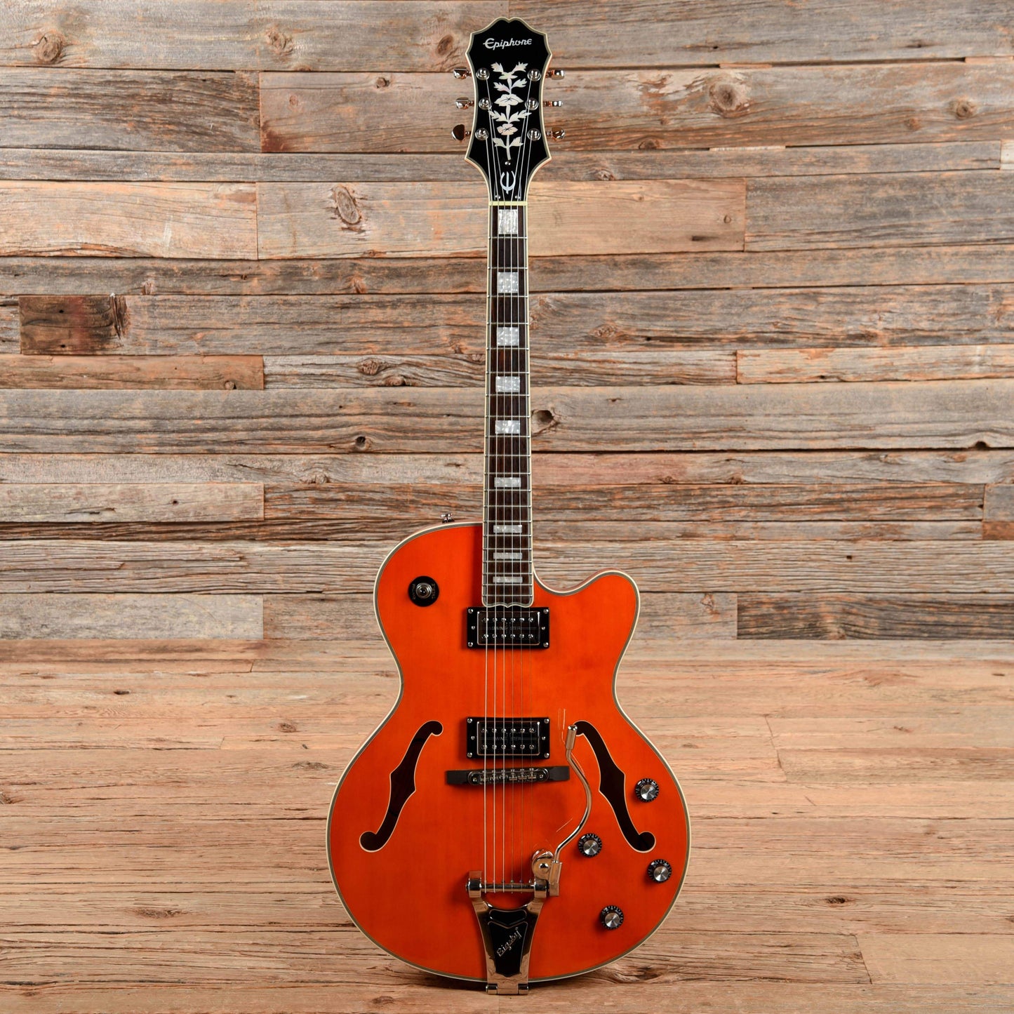 Epiphone Emperor Swingster Orange 2016 Electric Guitars / Hollow Body