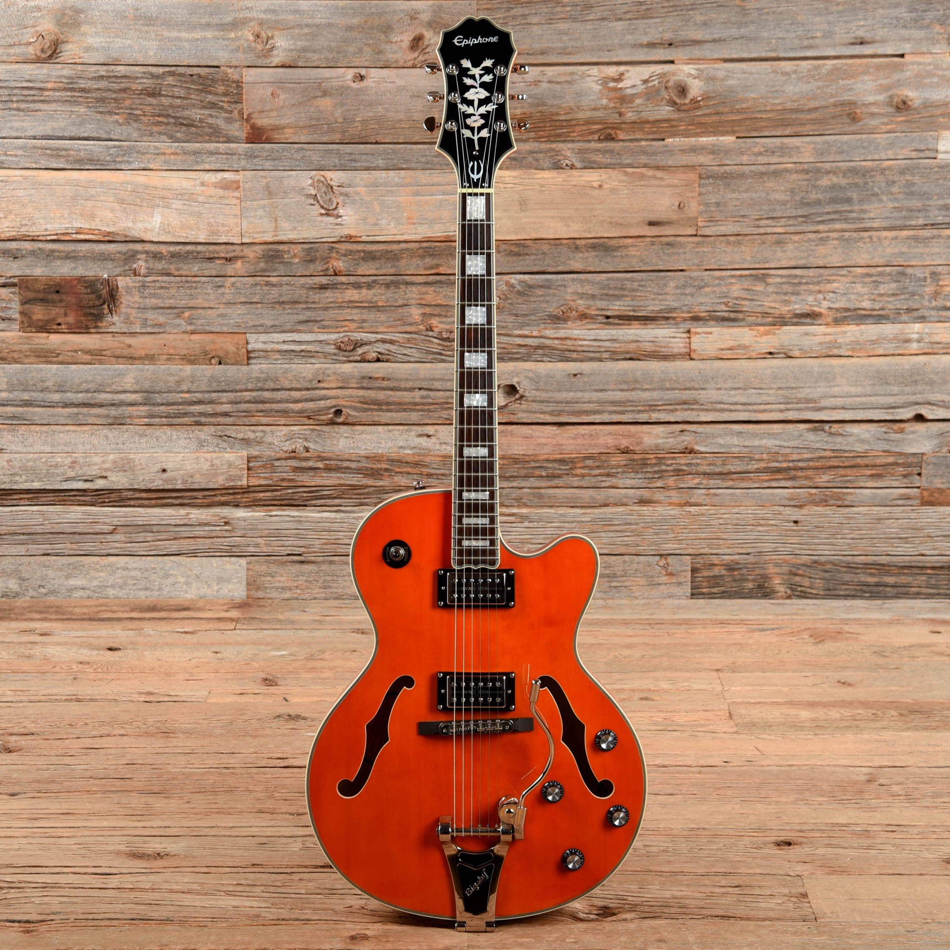 Epiphone Emperor Swingster Orange 2016 Electric Guitars / Hollow Body